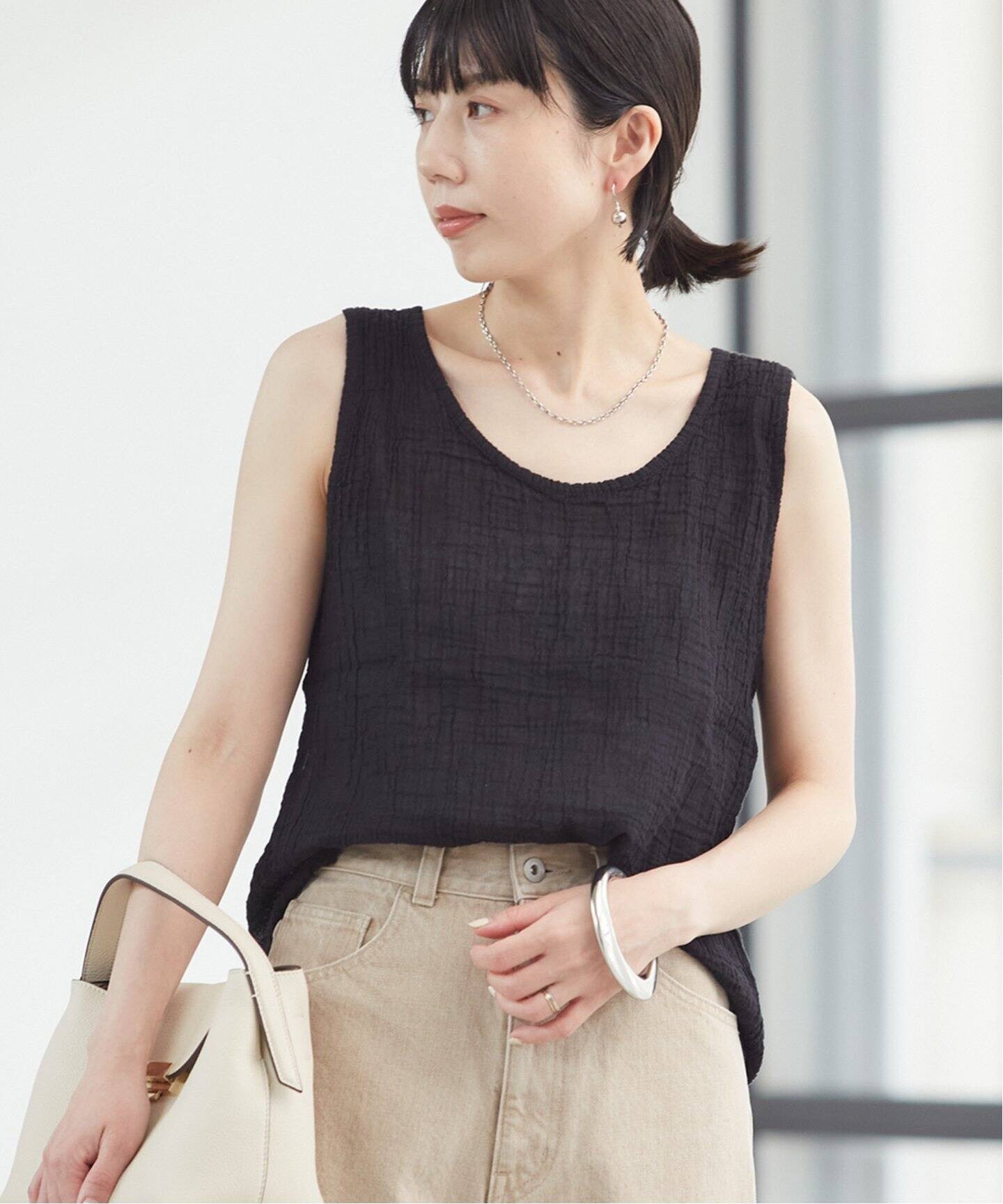 【小川様専用ページ】LES ATELIERS FRANCAIS DE CONFECTION 別注 TANK Tシャツ ブラック フリー