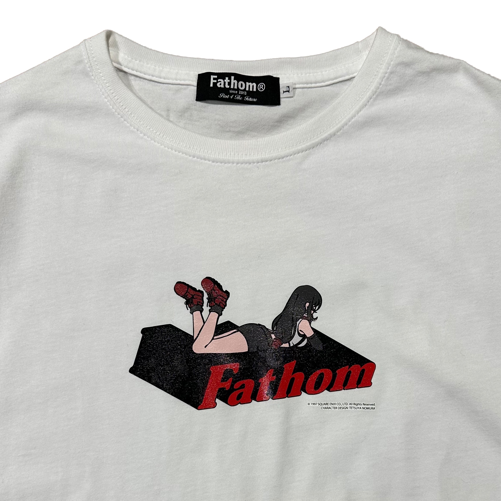  Welcome BIG TEE Tifa WHITE XL