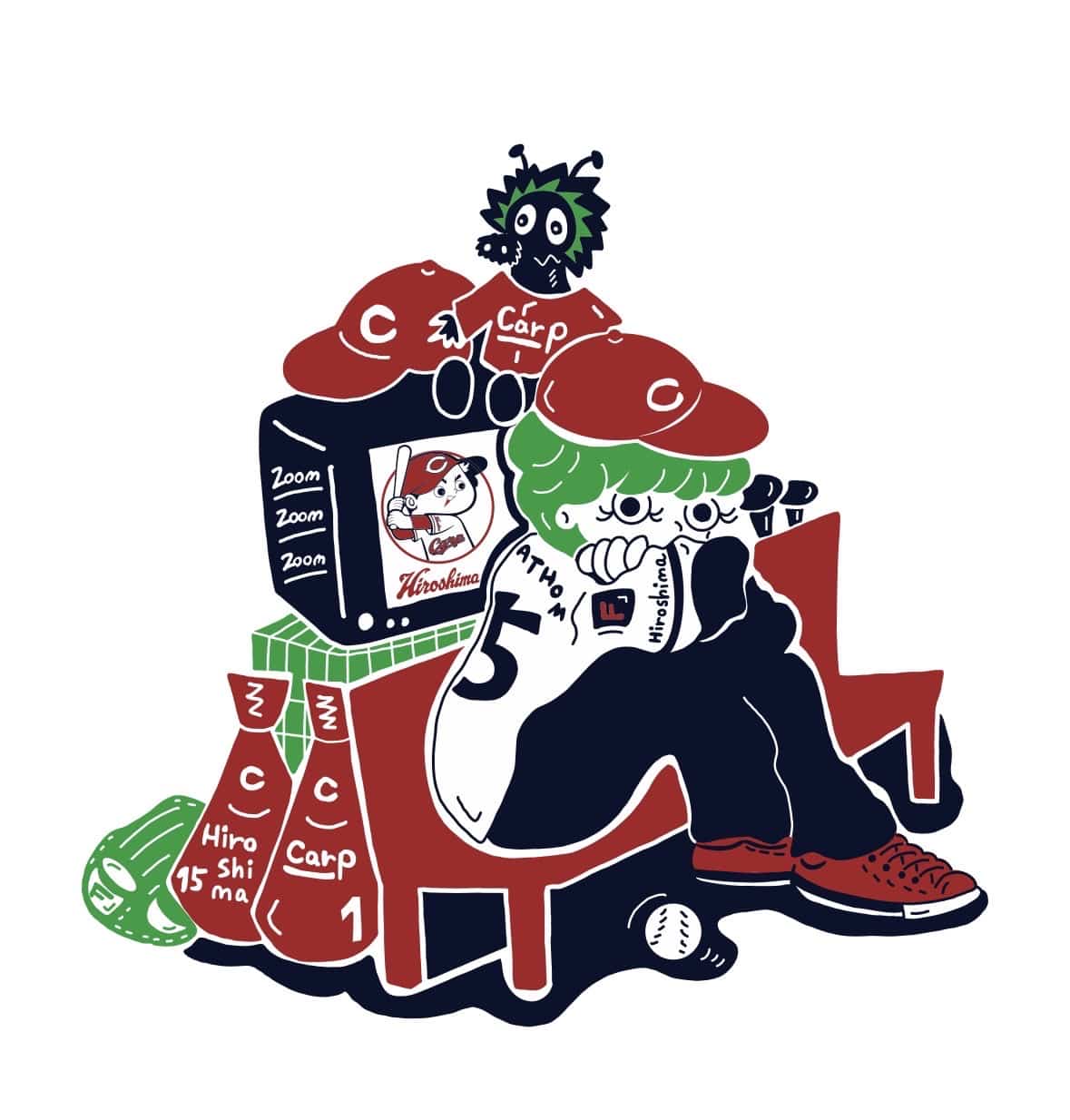 MAD Carp GIRL TEE BLACK  L BLACK L