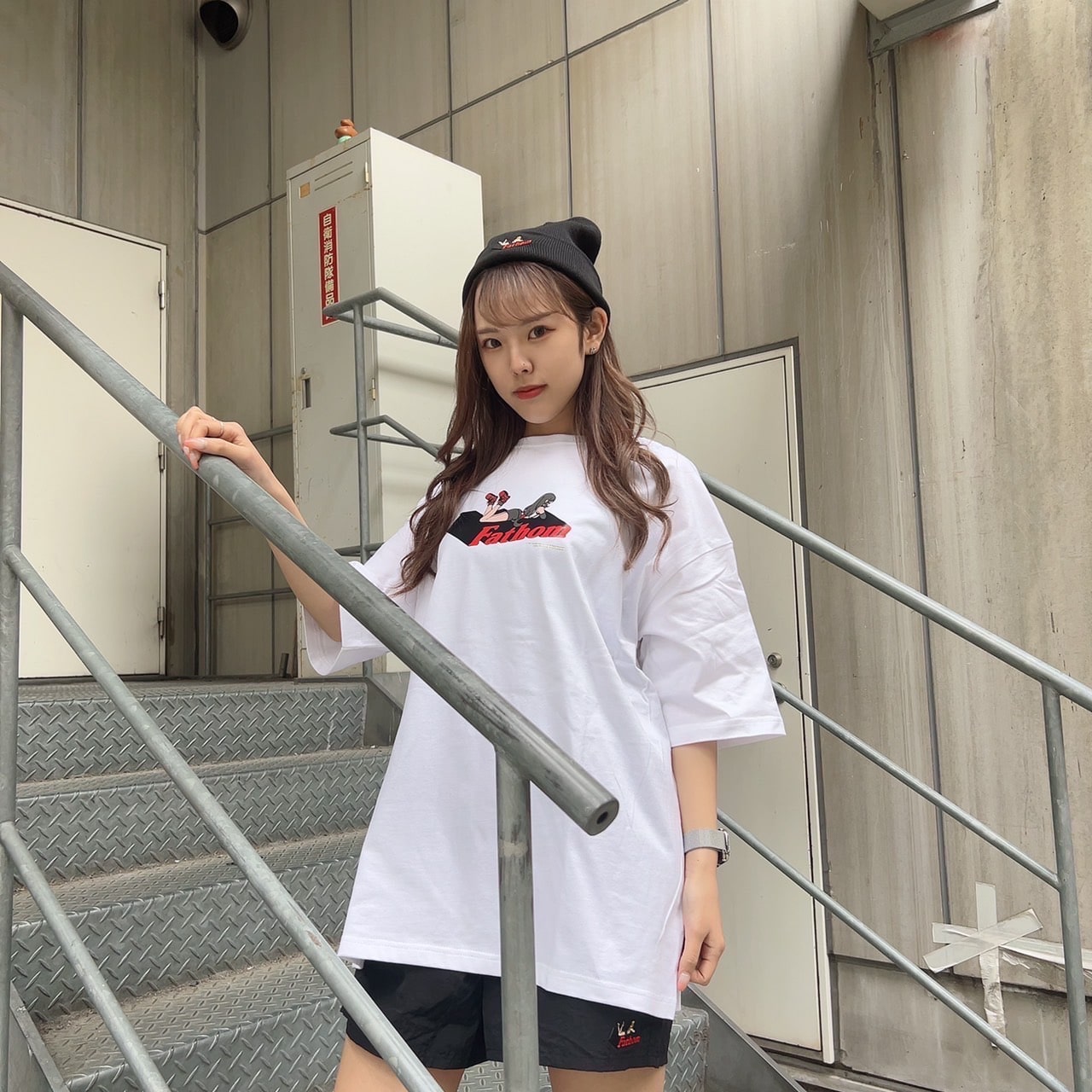  Welcome BIG TEE Tifa WHITE XL