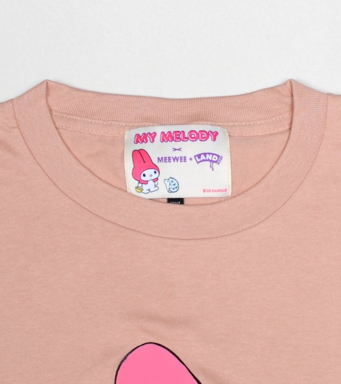 My Melody MEEWEE LAND BIG TEE ３XL PINK 3XL