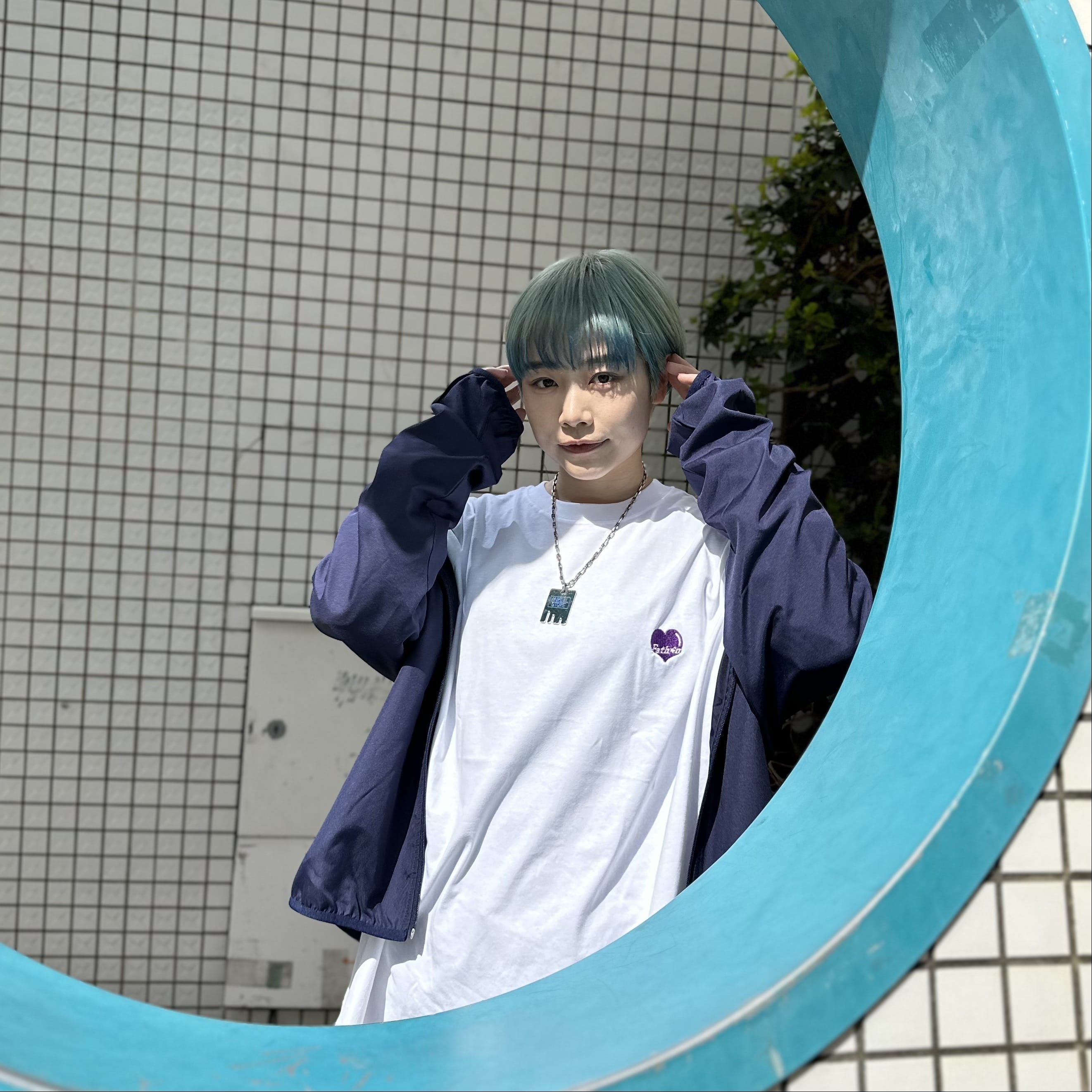 Fm  BIG NYLON JKT hrsm  NAVY NAVY FREE