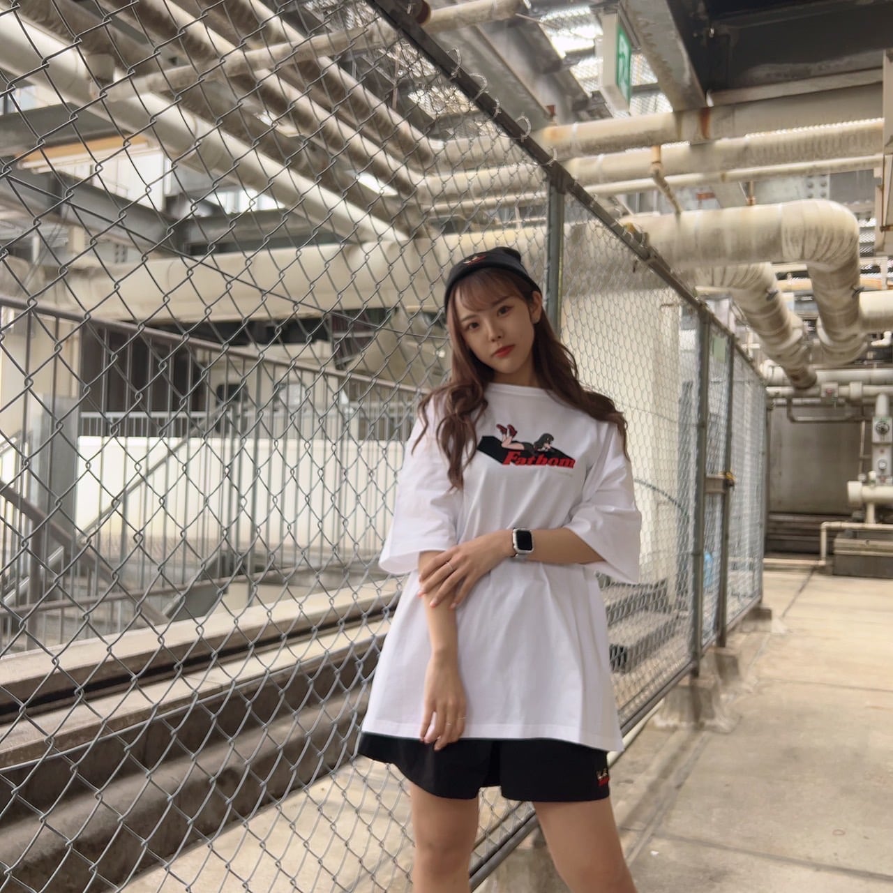  Welcome BIG TEE Tifa WHITE L