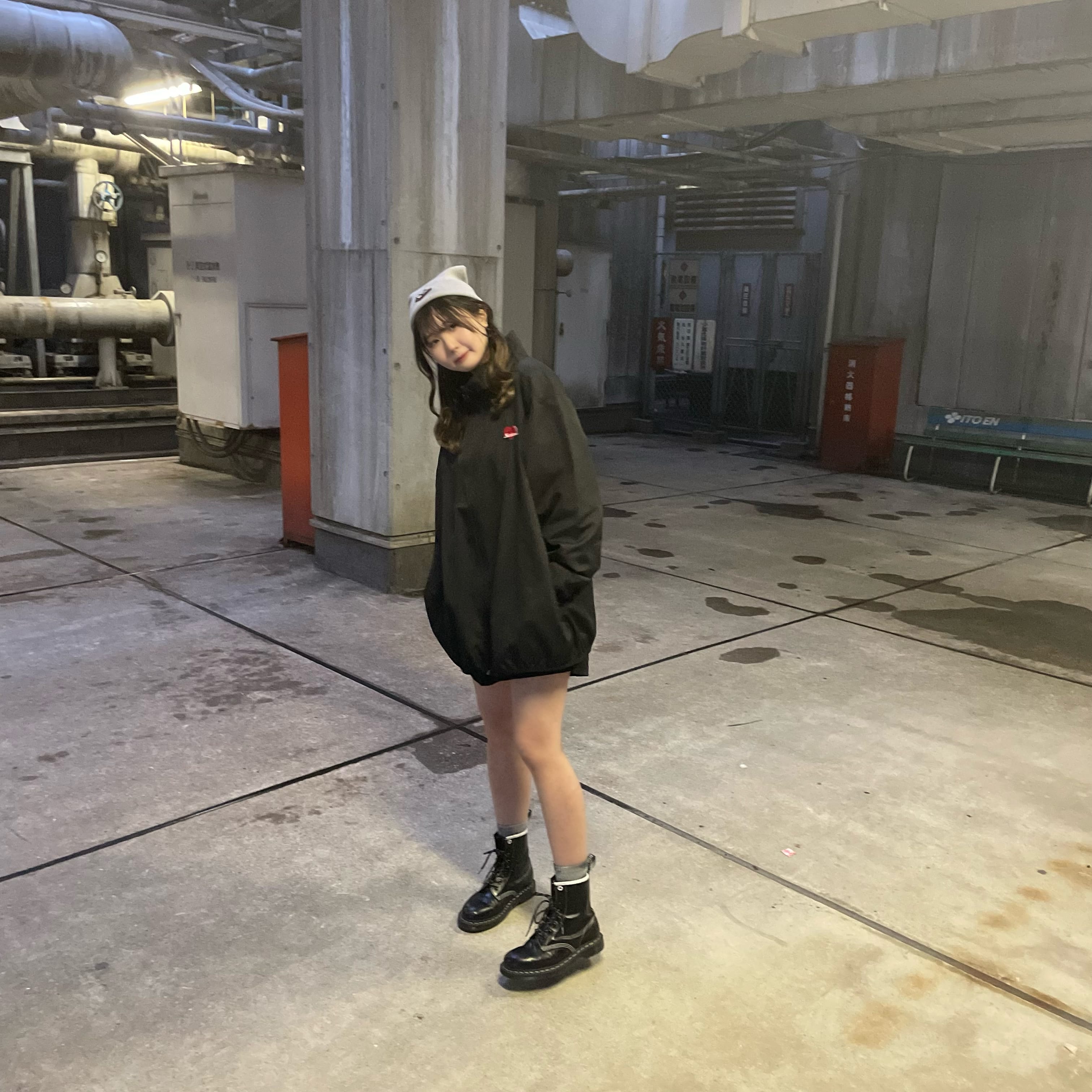 Fathom/Fm BIG NYLON JKT Tifa BLACK FREE