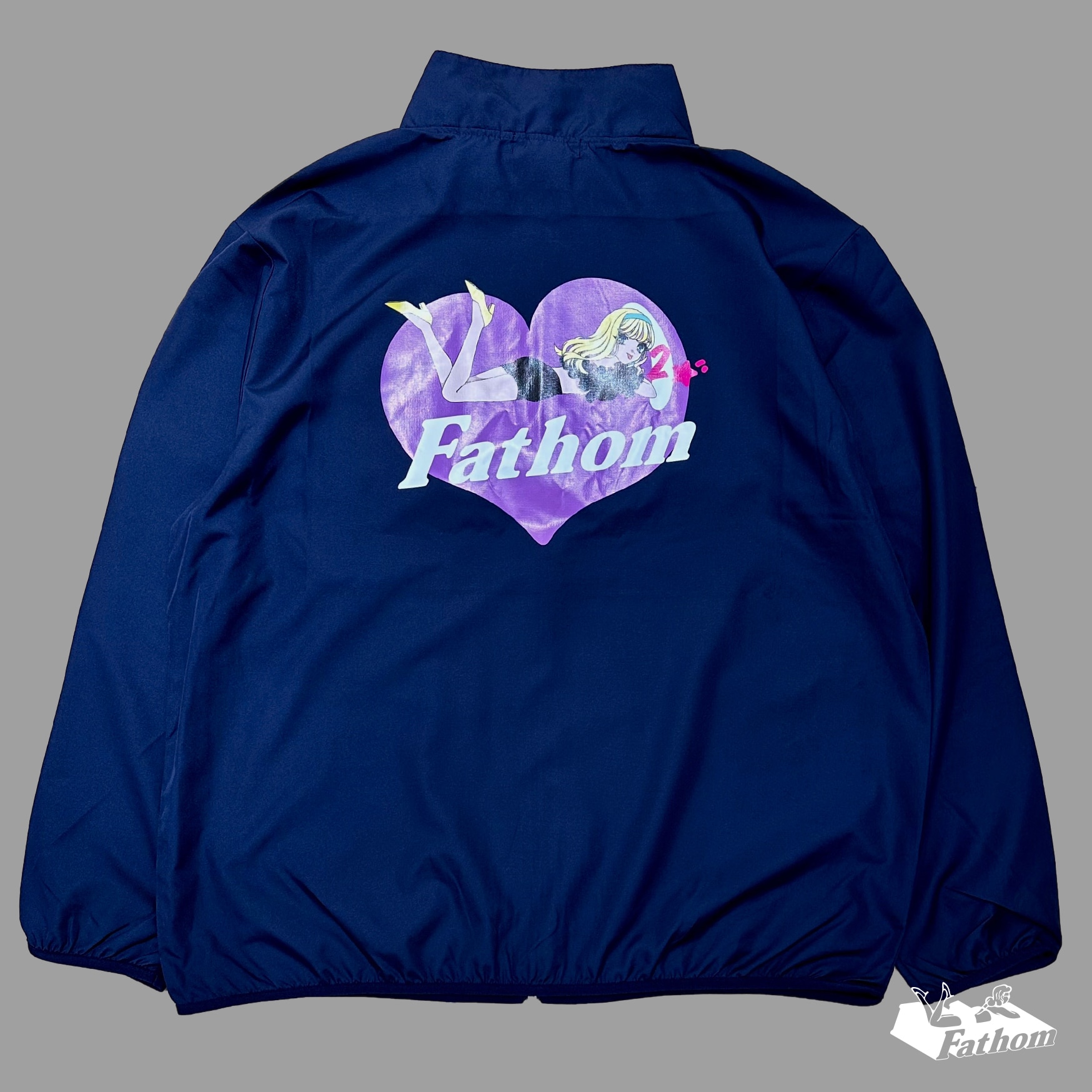 Fm  BIG NYLON JKT hrsm  NAVY NAVY FREE