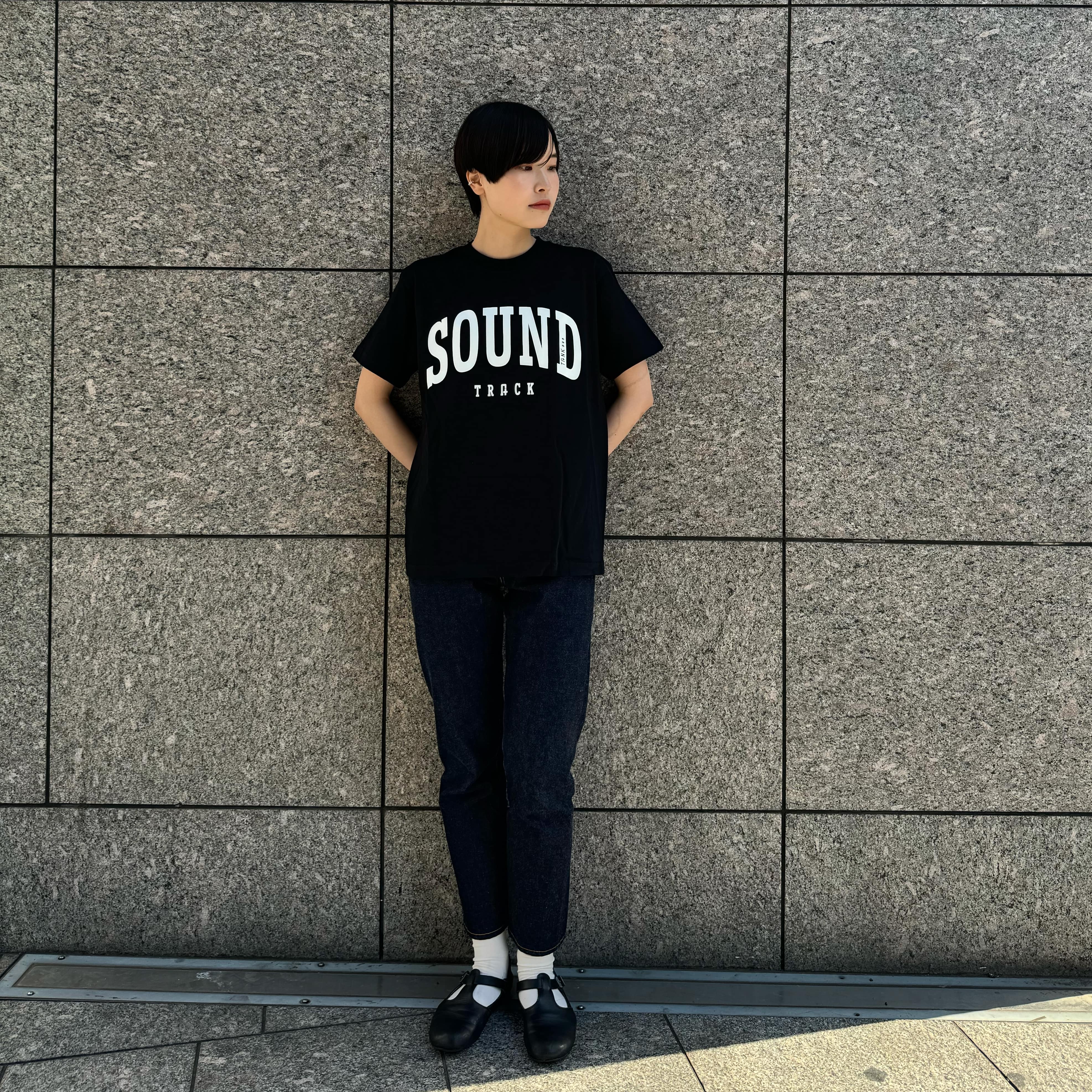SOUND TRACK T-shirts（ブラック） BLACK L
