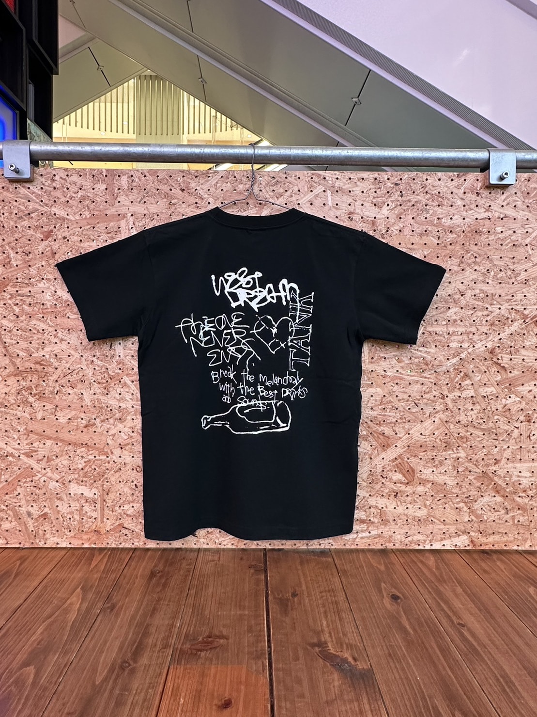 YUGO. コラボ Tシャツ（ブラック） XL