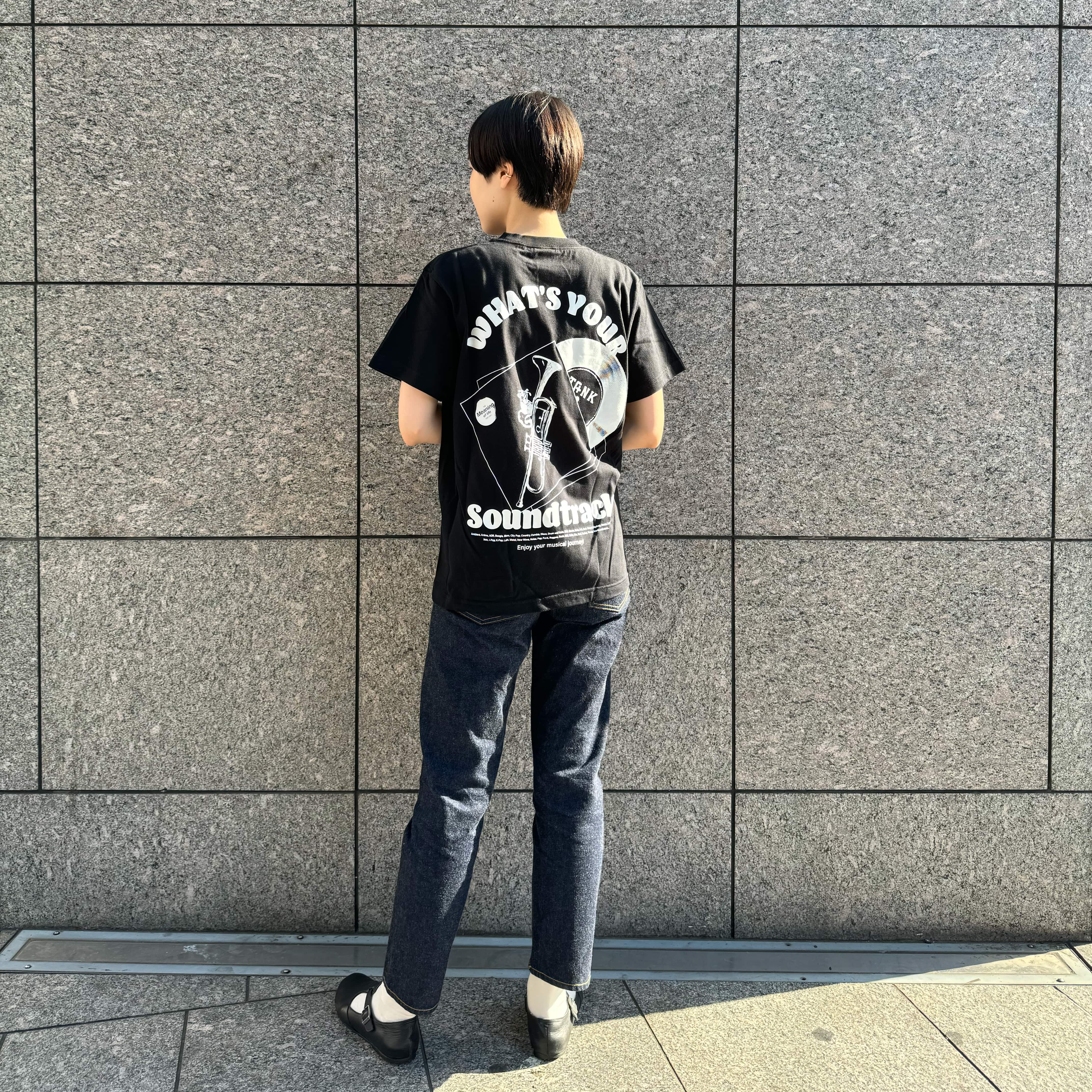 SOUND TRACK T-shirts（ブラック） BLACK L