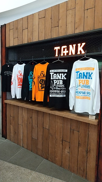 TANK PUB ロングスリーブTシャツ ホワイト M