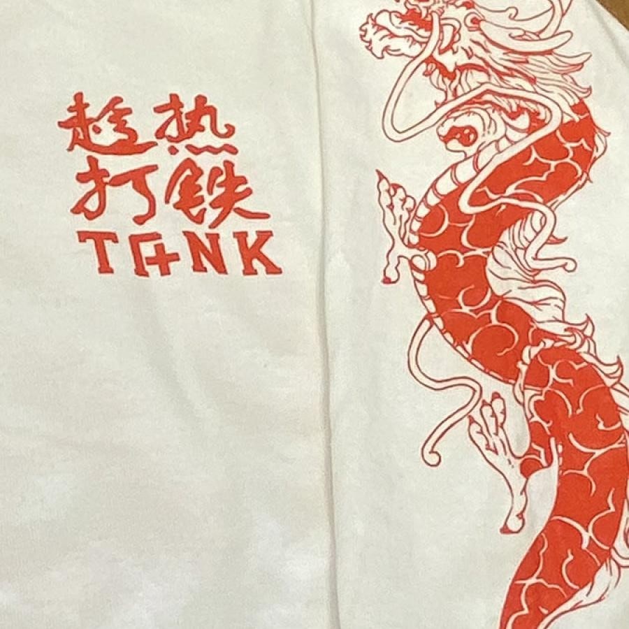 TANK × Shun Nakao 『lucky girl』ロングスリーブTシャツ（ホワイト）
