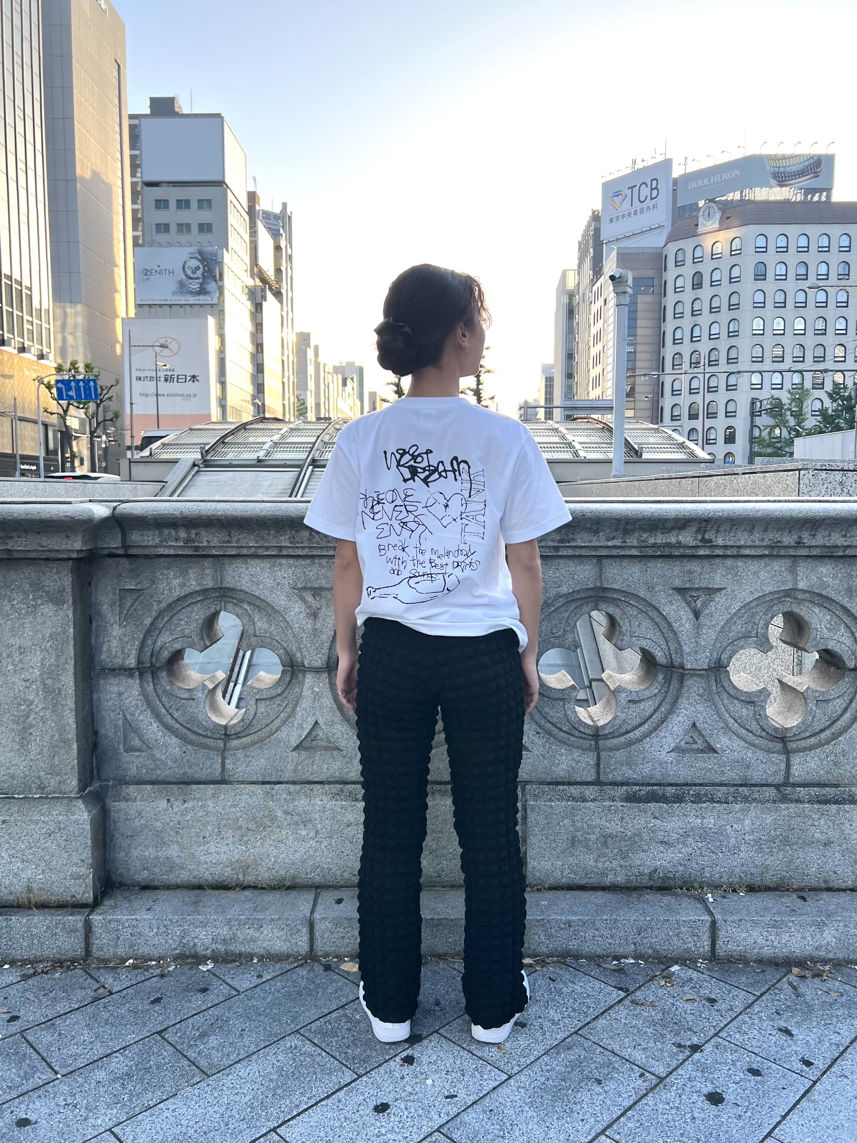 YUGO. コラボ Tシャツ（ホワイト） M