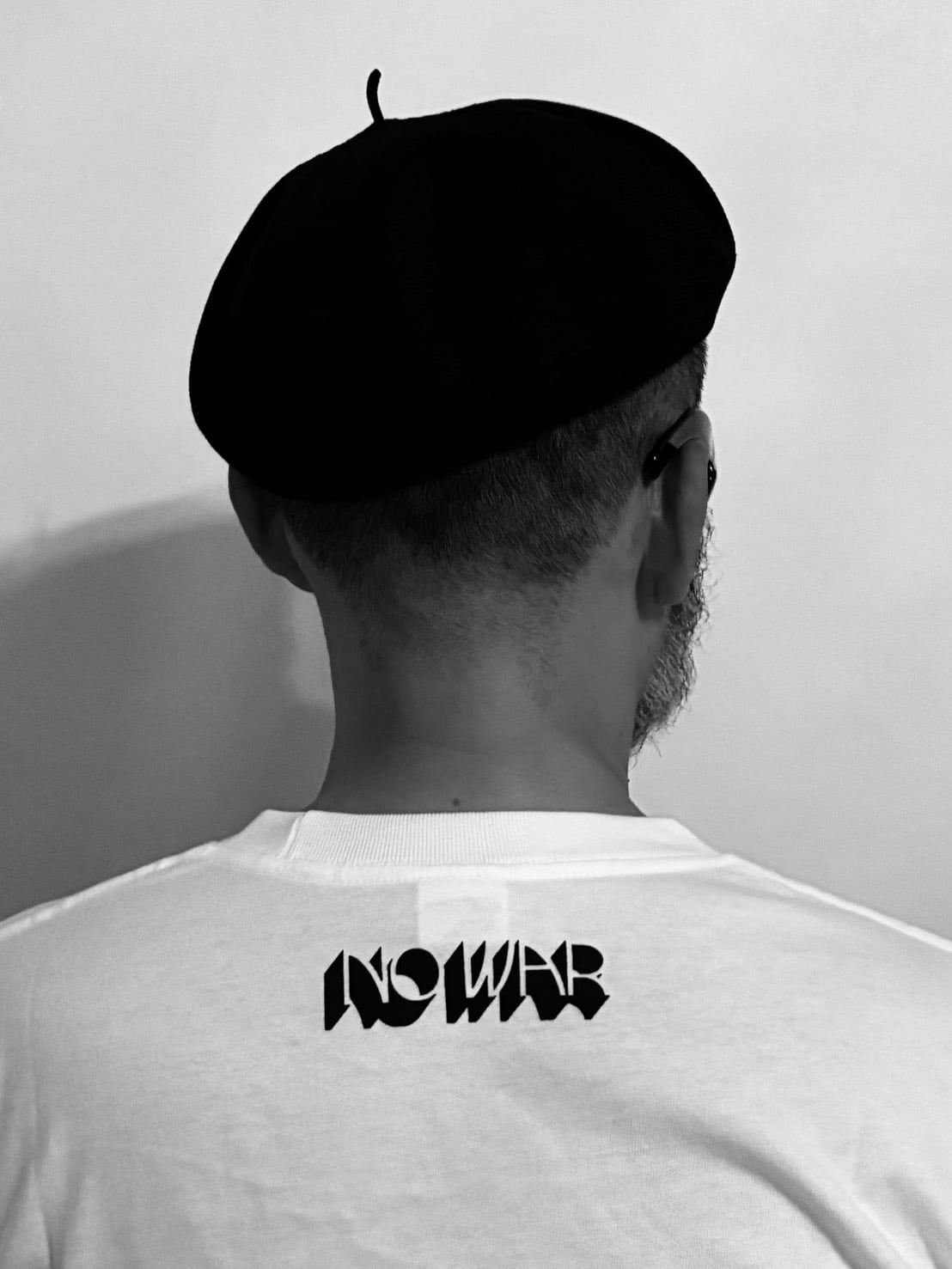 PEACE / NO WAR Tシャツ (WHITE) WHITE S