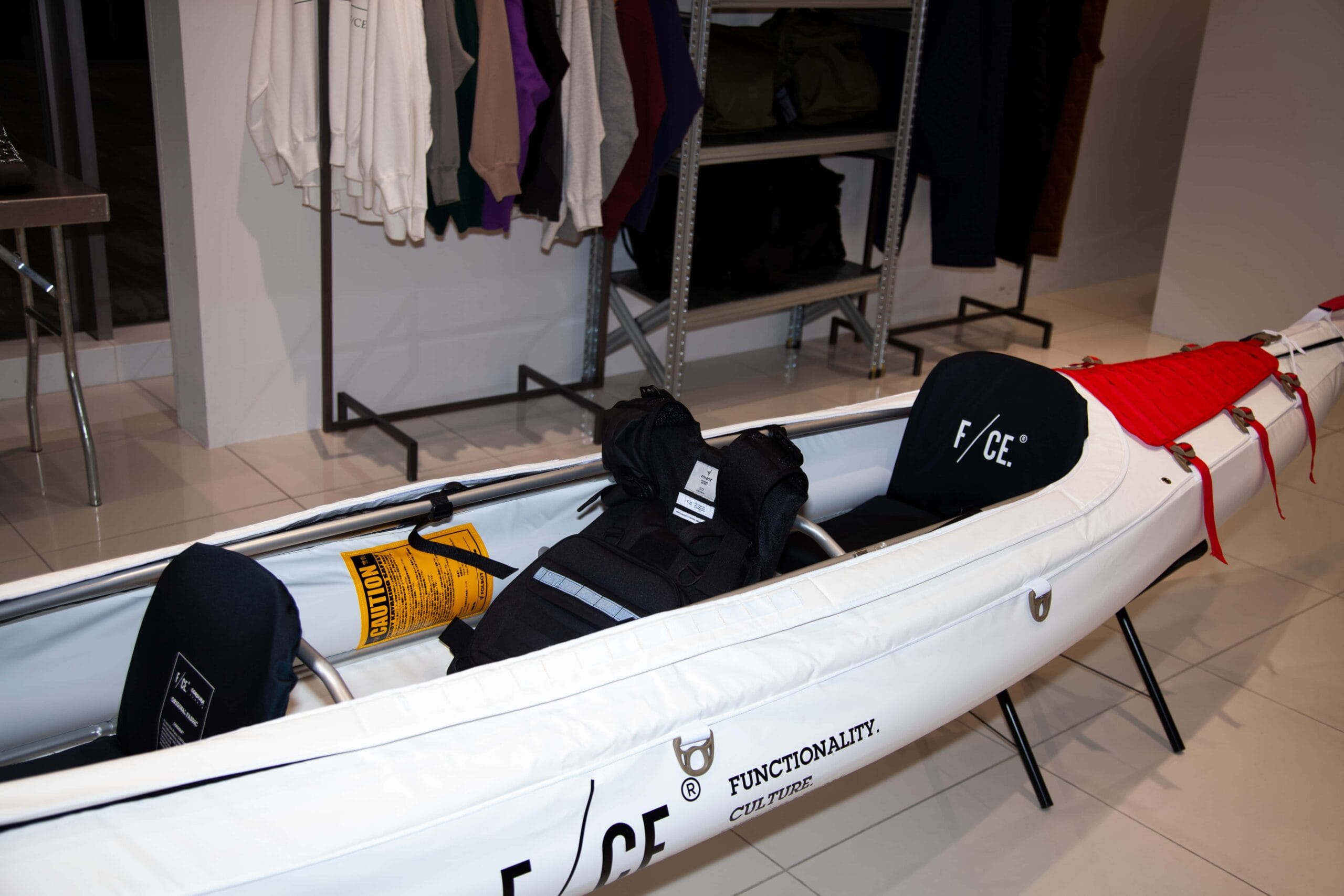 FOLBOT BY F/CE. MODERN TACTICAL FOLDING / フォルボット by エフシーイー モダンタクティカルフォールディングカヤック White F