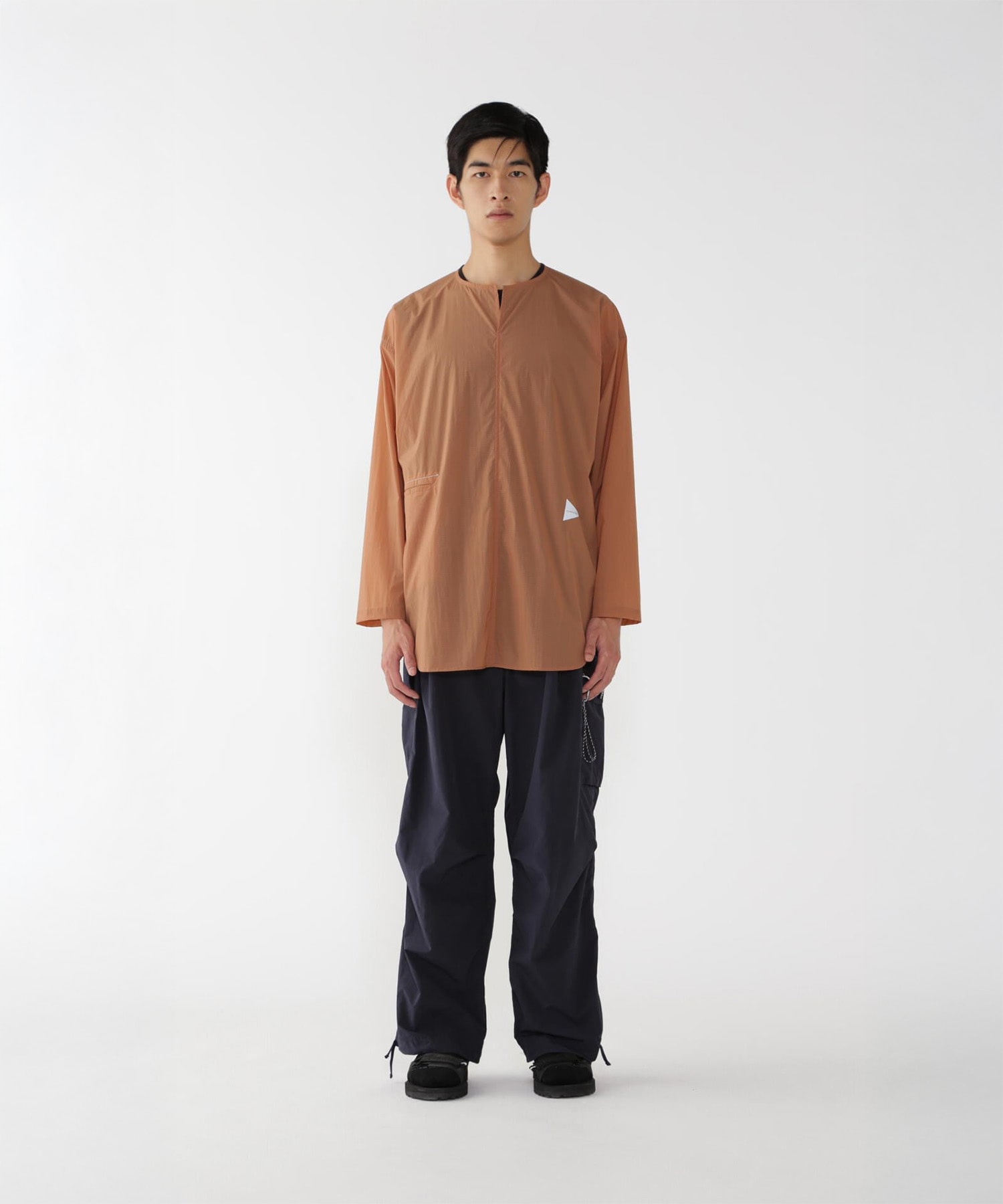 and wander oversized cargo pants / アンドワンダー オーバーサイズカーゴパンツ Navy M