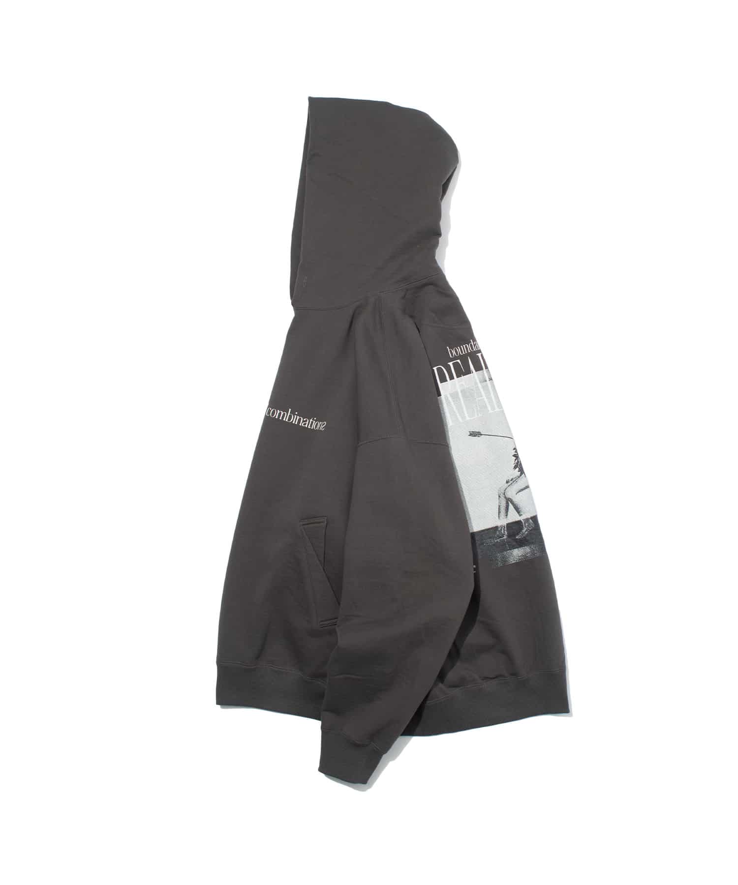 F/CE. HIDDEN IDENTITY BY M.ENOMOTO HOODY TYPE-B / エフシーイー ヒドゥン アイデンティティ バイ M.エノモト フーディー TYPE-B Charcoal M