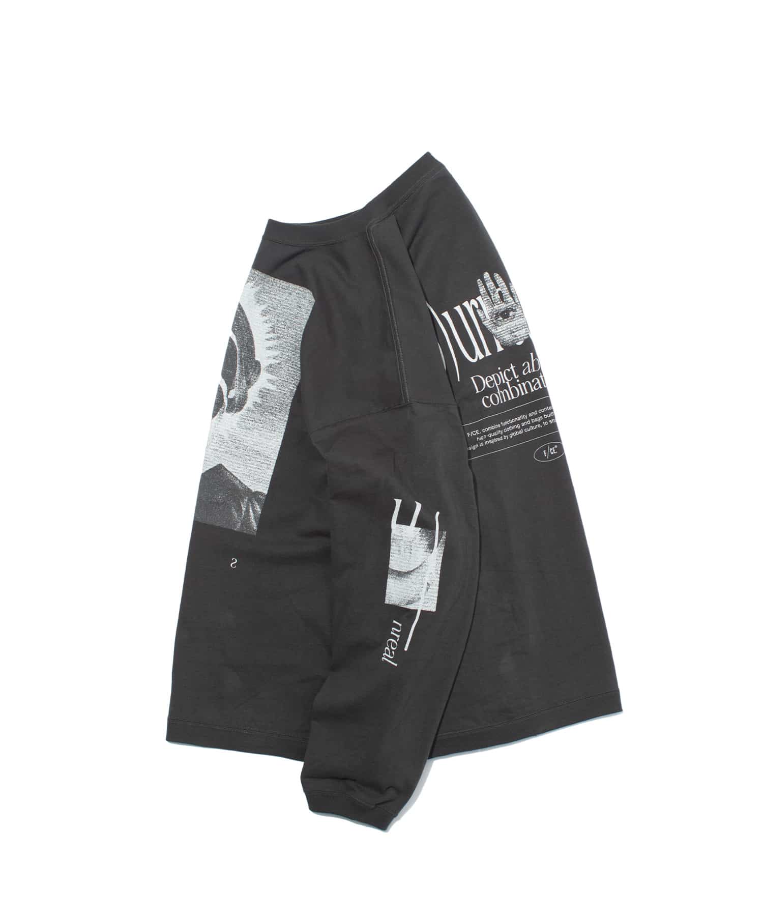 F/CE. HIDDEN IDENTITY BY M.ENOMOTO LS TYPE-A / エフシーイー ヒドゥン アイデンティティ バイ M.エノモト ロングスリーブ タイプA Charcoal M