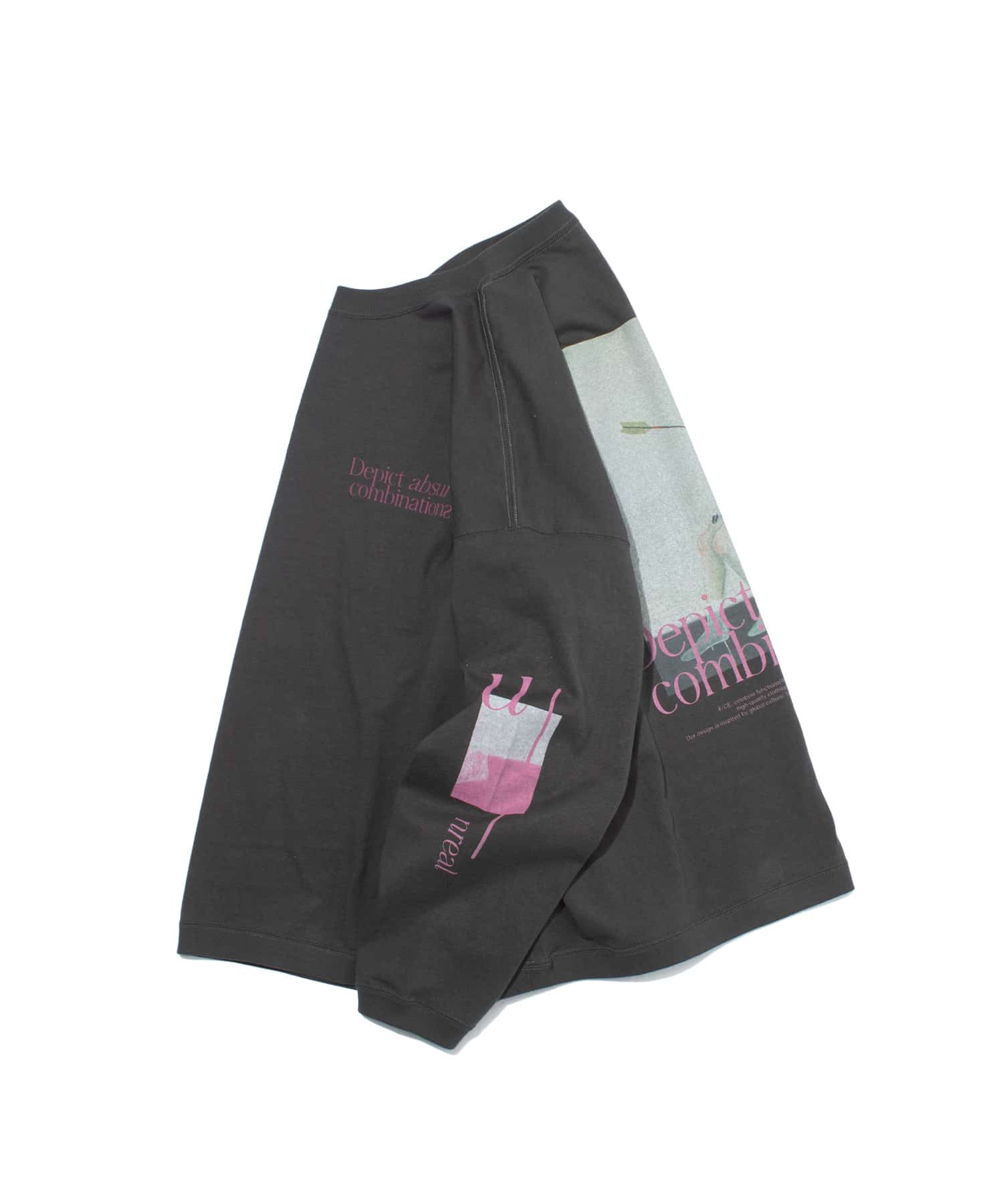 F/CE. HIDDEN IDENTITY BY M.ENOMOTO LS TYPE-B / エフシーイー ヒドゥン アイデンティティ バイ M.エノモト ロングスリーブ タイプB Charcoal M