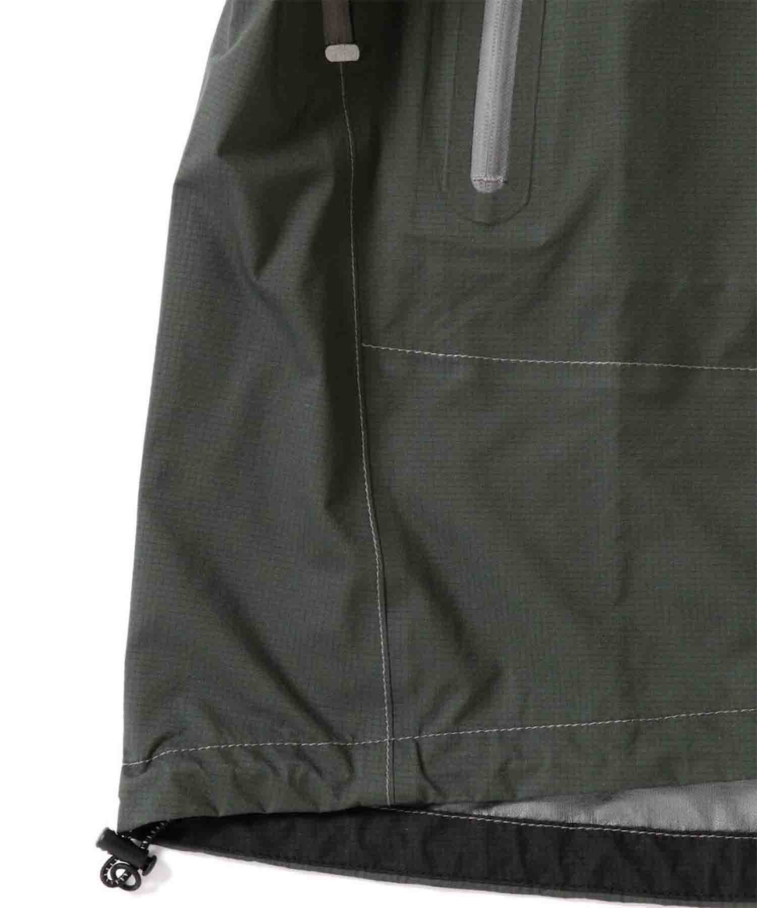 and wander 3L UL rain jacket / アンドワンダー 3L ULレインジャケット Black M