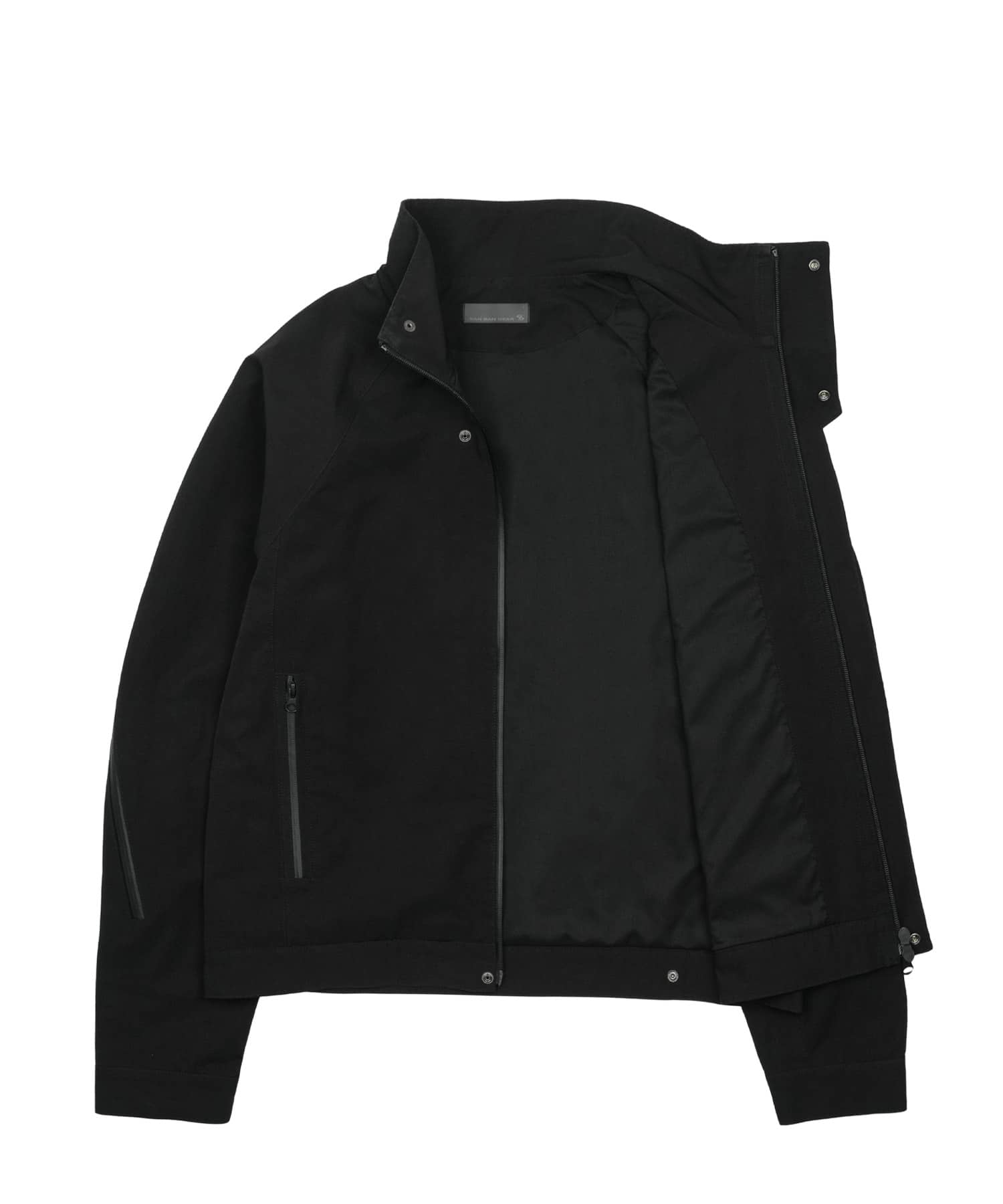 SAN SAN GEAR AFFINE CURVE JACKET_a / サンサンギア アフィン カーブ ジャケット a Black 2