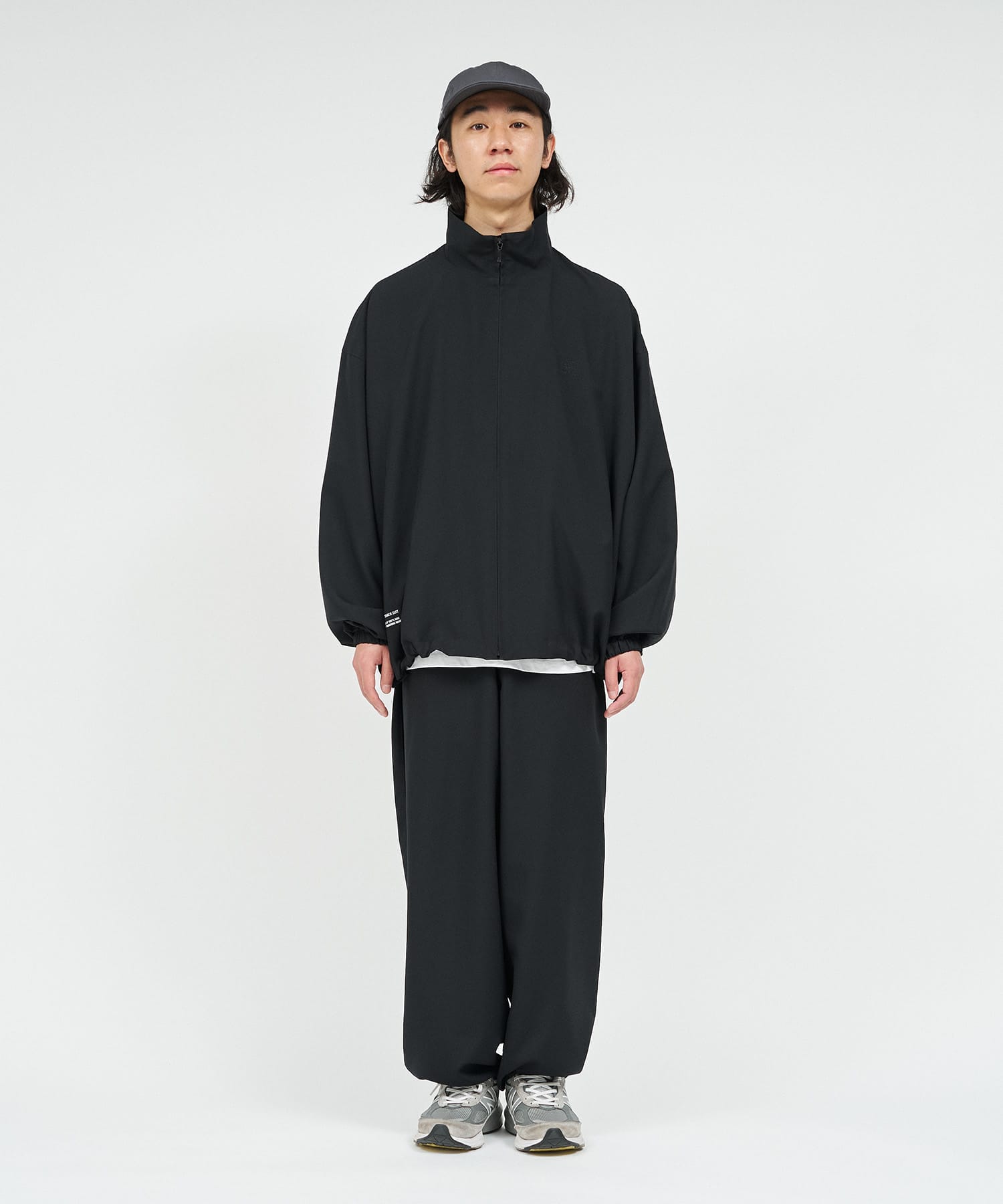 Fresh Service SYNTHETIC WOOL TRACK SUIT / フレッシュサービス シンセティック ウール トラック スーツ Black S