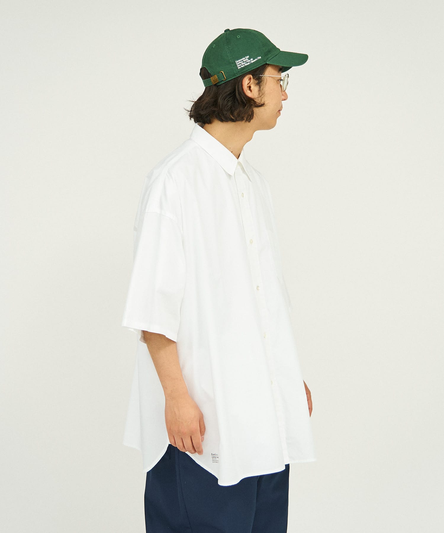 Fresh Service CORPORATE UNIFORM S/S SHIRT / フレッシュサービス コーポレート ユニフォーム S/S シャツ Black S