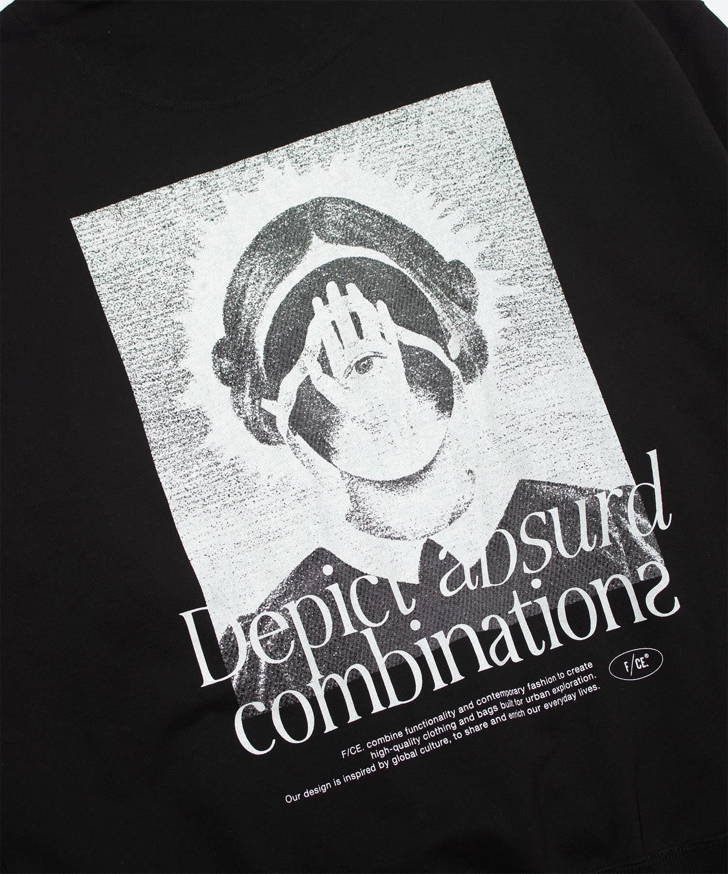 F/CE. HIDDEN IDENTITY BY M.ENOMOTO HOODY TYPE-A / エフシーイー ヒドゥン アイデンティティ バイ M.エノモト フーディー TYPE-A Black M