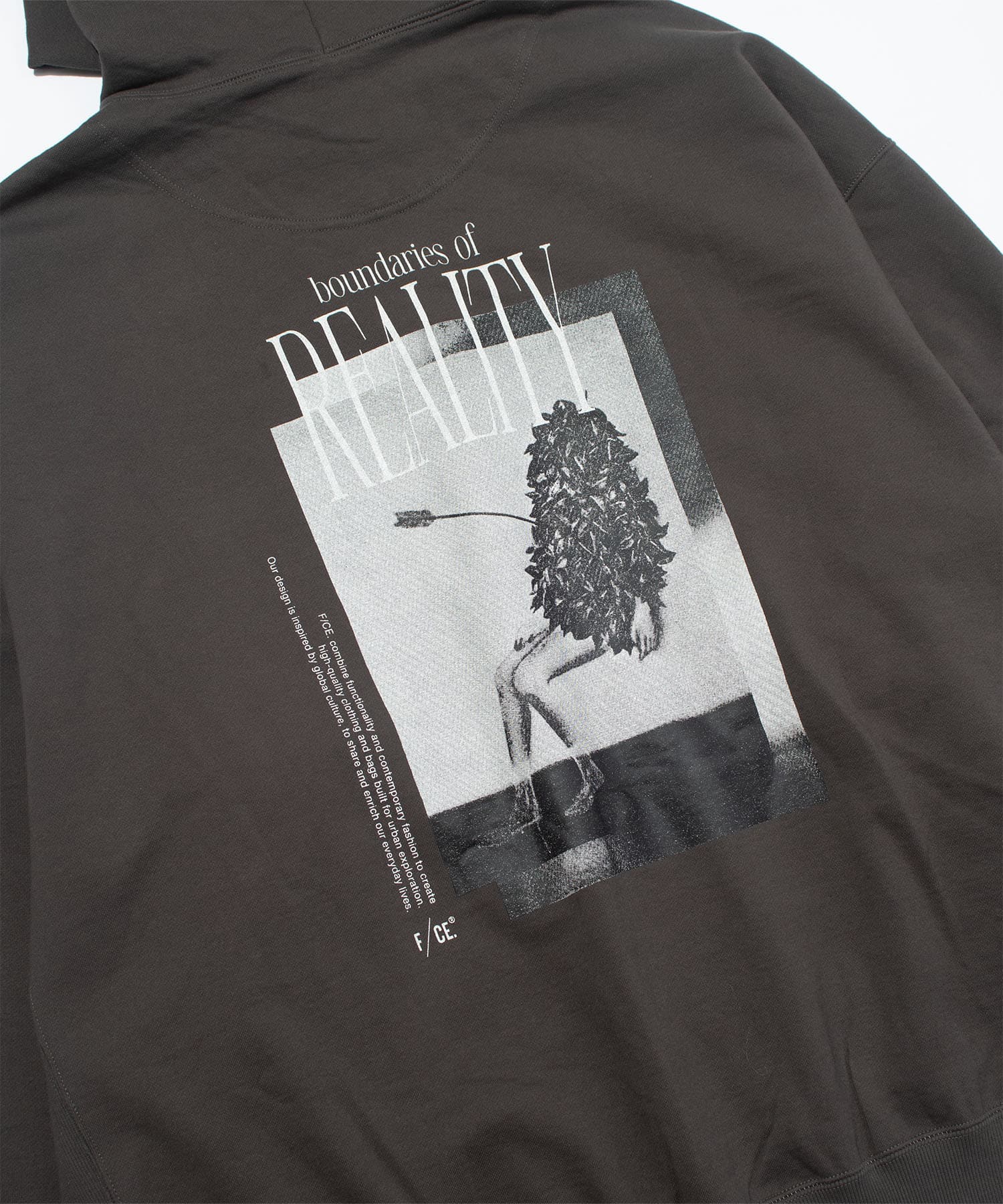F/CE. HIDDEN IDENTITY BY M.ENOMOTO HOODY TYPE-B / エフシーイー ヒドゥン アイデンティティ バイ M.エノモト フーディー TYPE-B Charcoal M
