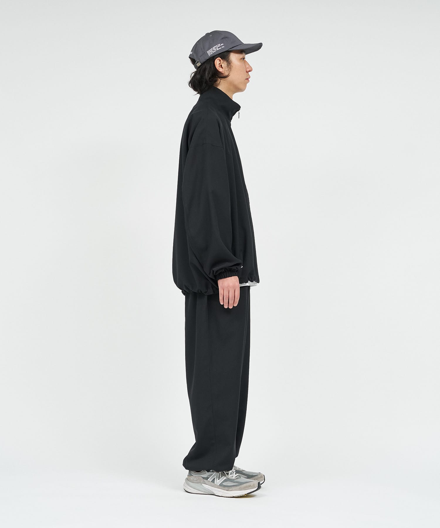 Fresh Service SYNTHETIC WOOL TRACK SUIT / フレッシュサービス シンセティック ウール トラック スーツ Black S