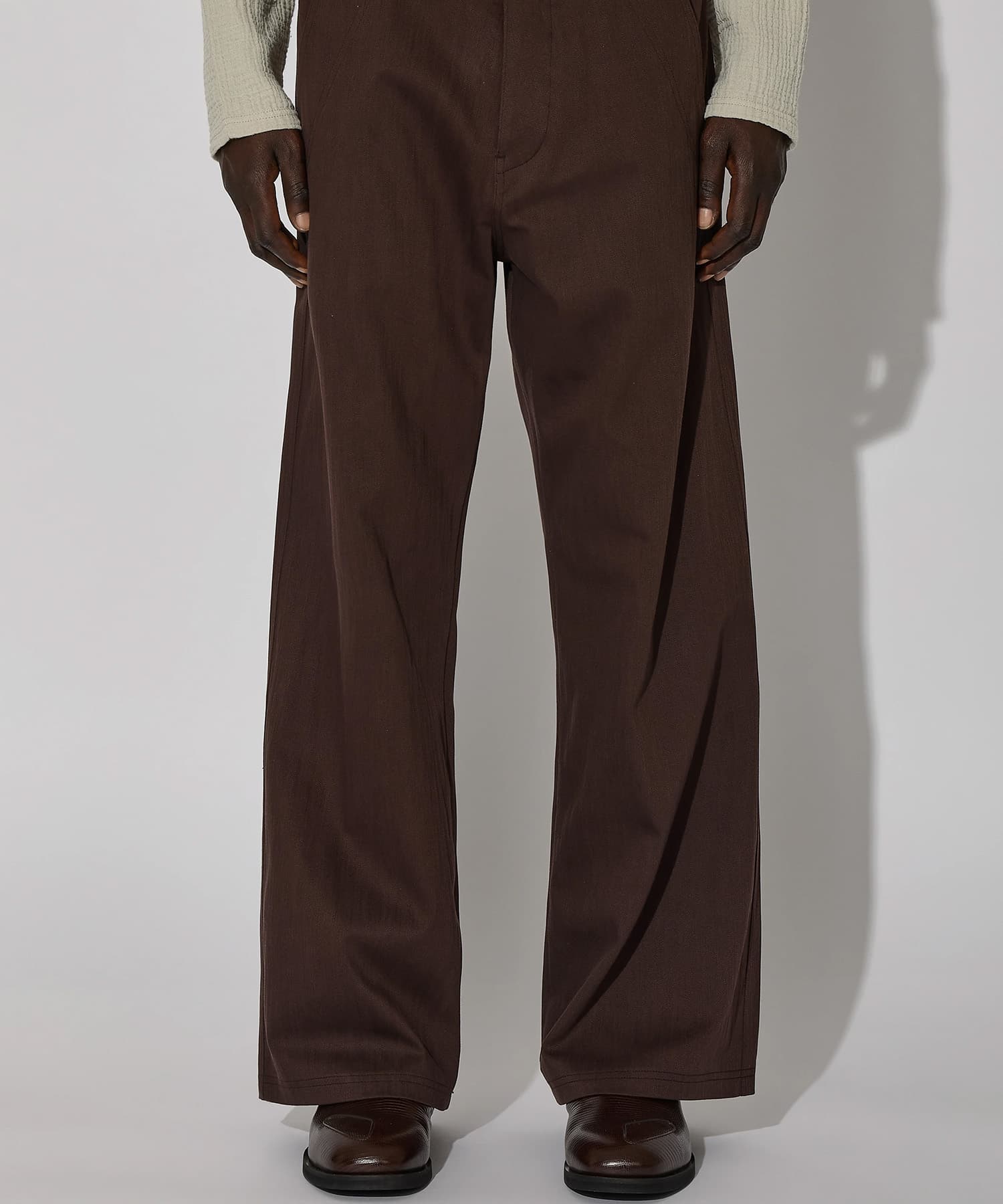 _J.L-A.L_ Thonet Trousers / ジェイラル トーネット トラウザーズ Brown S
