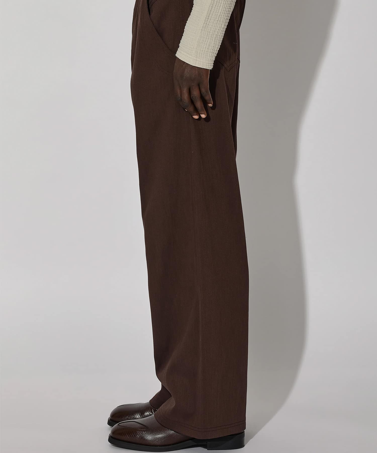 _J.L-A.L_ Thonet Trousers / ジェイラル トーネット トラウザーズ Brown S