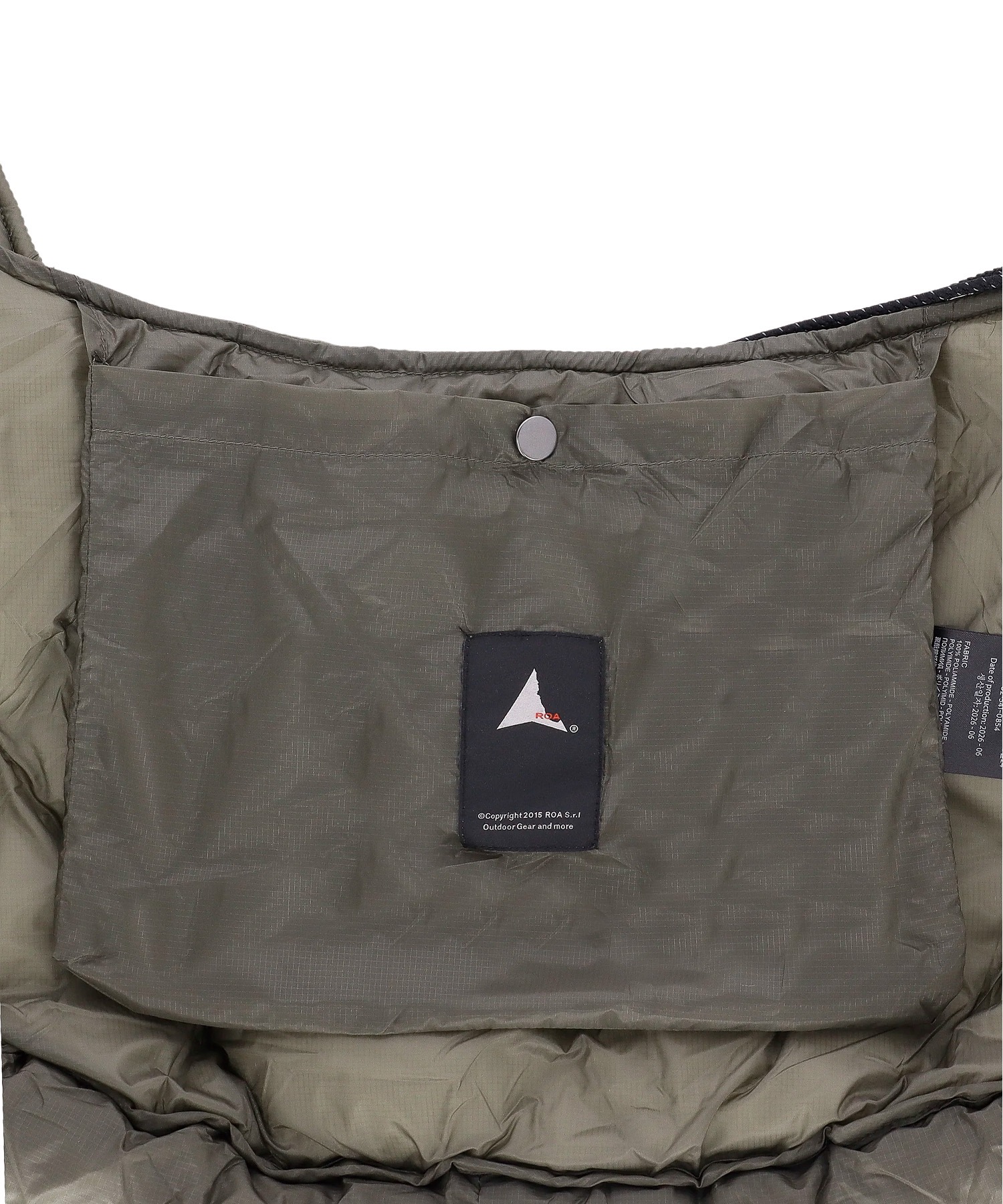ROA hiking Nuna Packable Bag / ロア ヌナ パッカブル バッグ Sage Green F