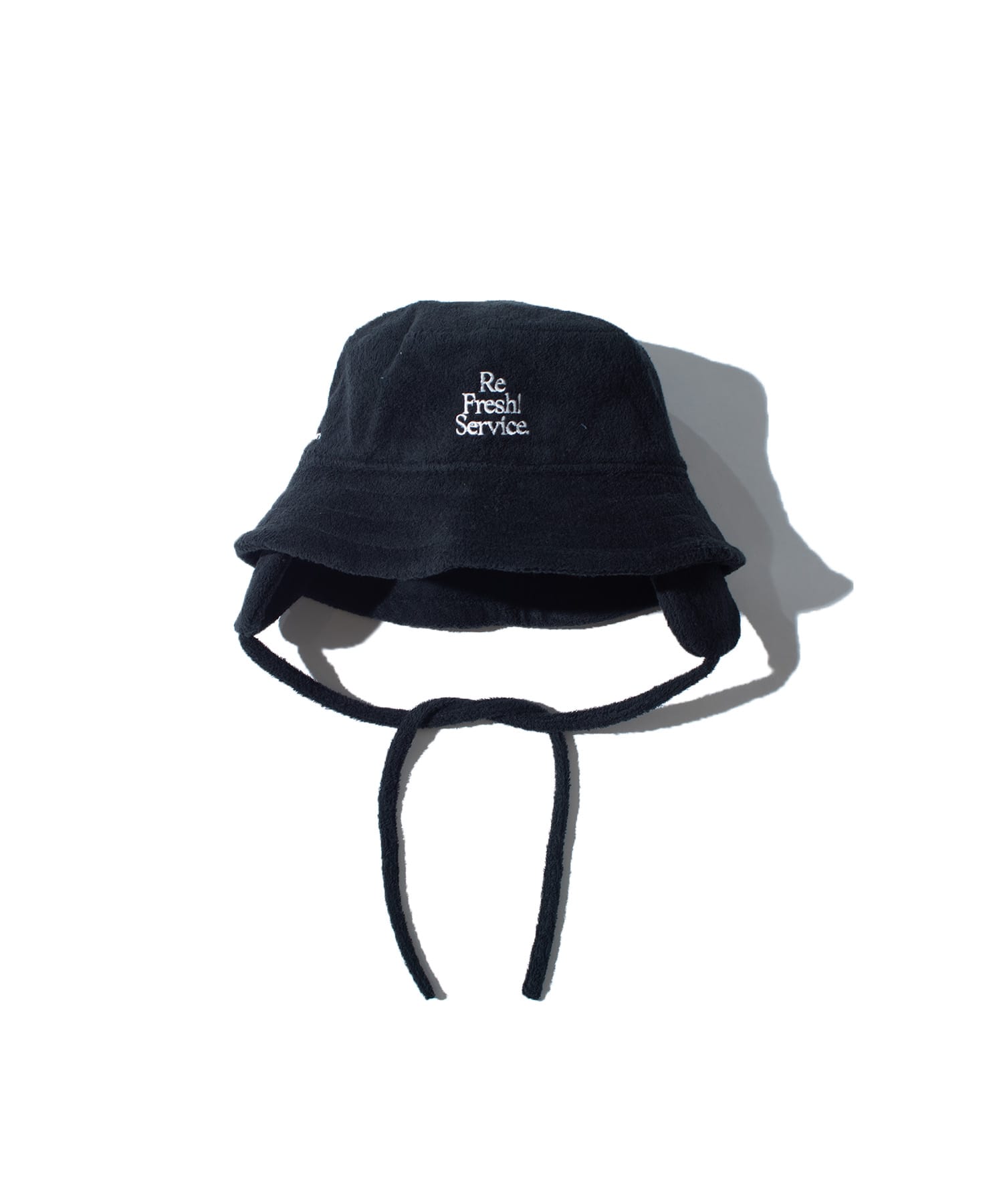 Fresh Service PILE SAUNA HAT / フレッシュサービス パイルサウナハット Black F
