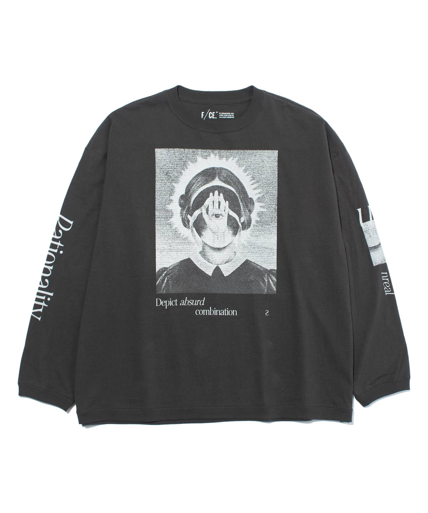 F/CE. HIDDEN IDENTITY BY M.ENOMOTO LS TYPE-A / エフシーイー ヒドゥン アイデンティティ バイ M.エノモト ロングスリーブ タイプA Charcoal M