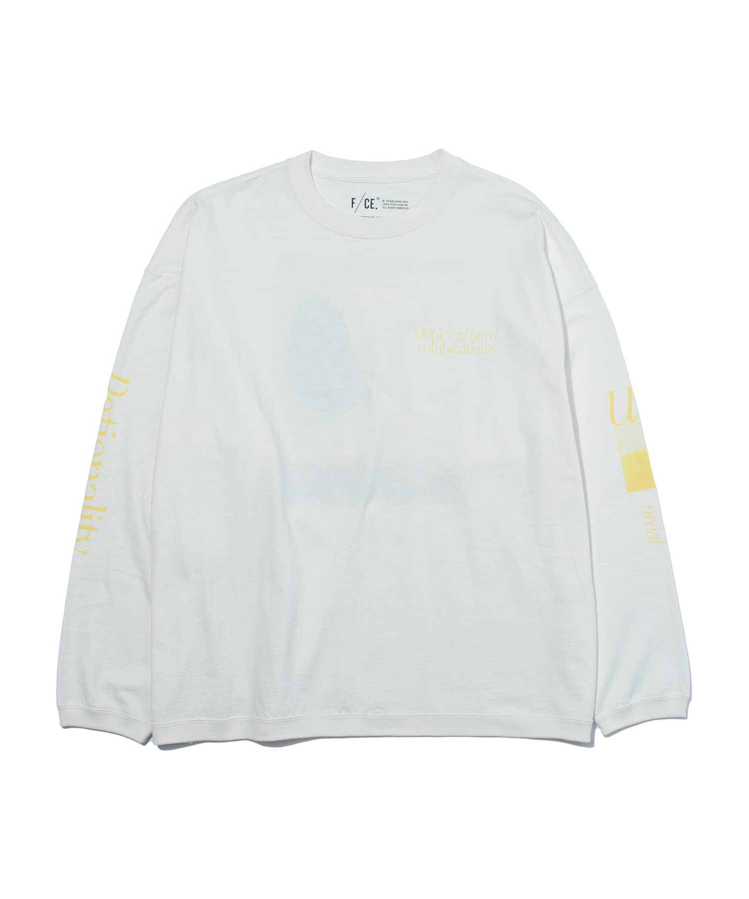 F/CE. HIDDEN IDENTITY BY M.ENOMOTO LS TYPE-B / エフシーイー ヒドゥン アイデンティティ バイ M.エノモト ロングスリーブ タイプB White L