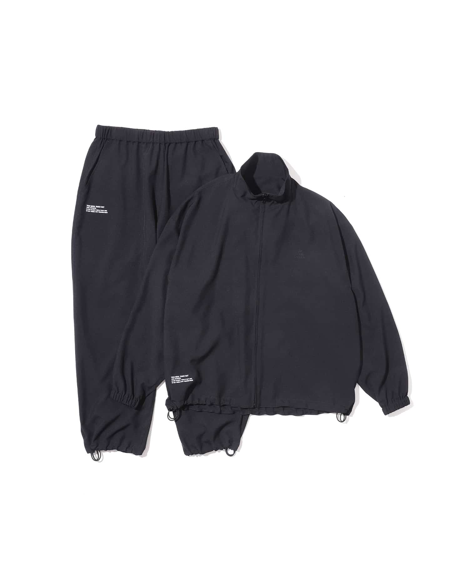  Fresh Service SYNTHETIC WOOL TRACK SUIT / フレッシュサービス シンセティック ウール トラック スーツ Black L