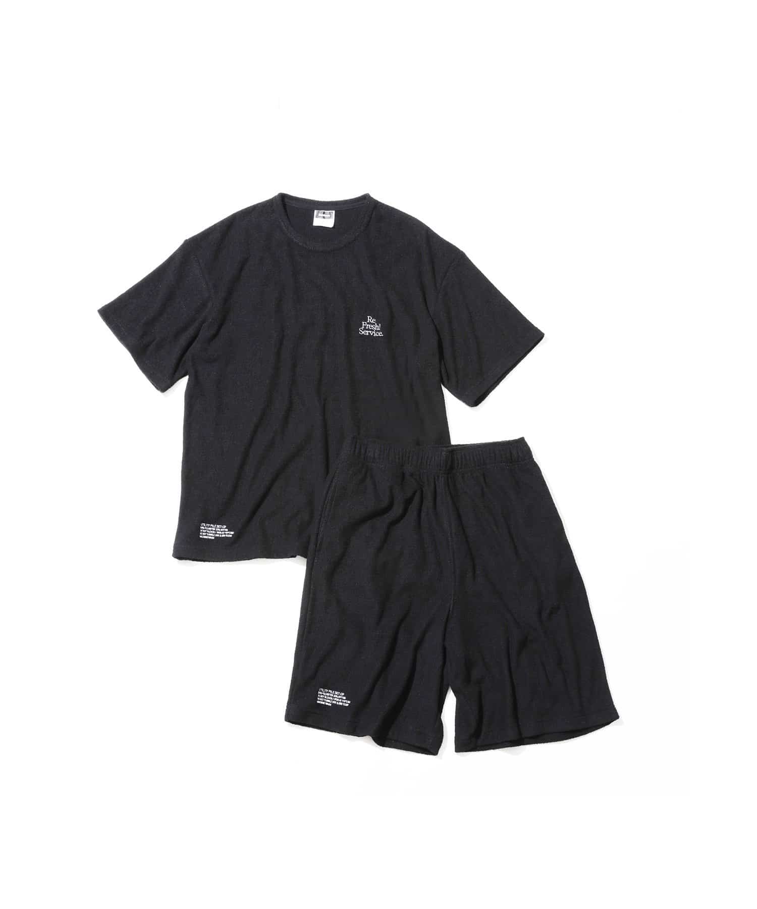 Fresh Service UTILITY PILE SET-UP / フレッシュサービス ユーティリティ パイル セットアップ Black L
