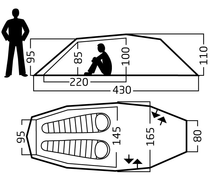 Nordisk/Seiland 2 SP Tent  ノルディスク/セイラインド2 SP Tent Red F