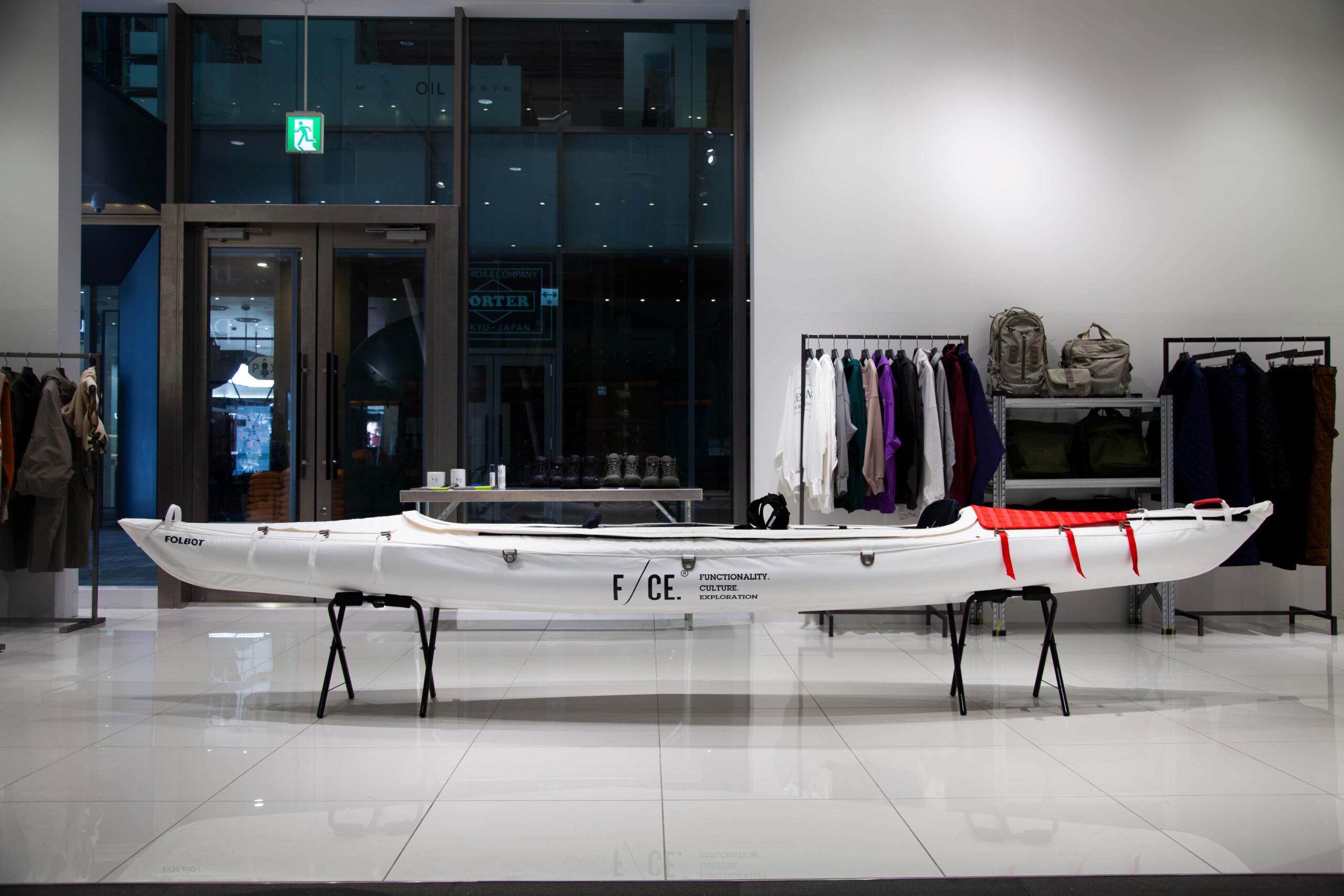 FOLBOT BY F/CE. MODERN TACTICAL FOLDING / フォルボット by エフシーイー モダンタクティカルフォールディングカヤック White F