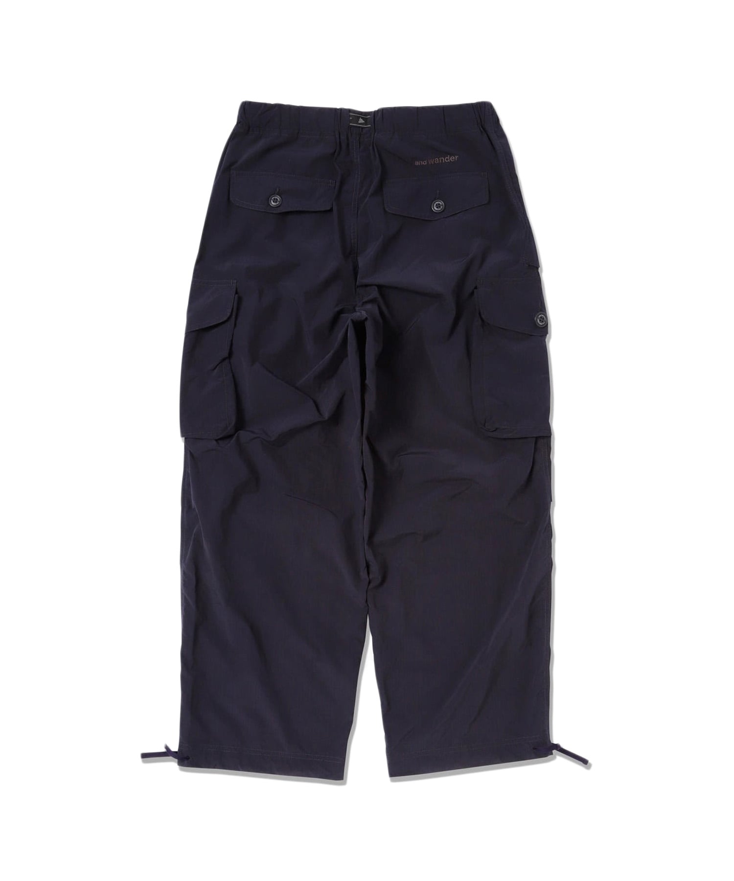 and wander oversized cargo pants / アンドワンダー オーバーサイズカーゴパンツ Navy M