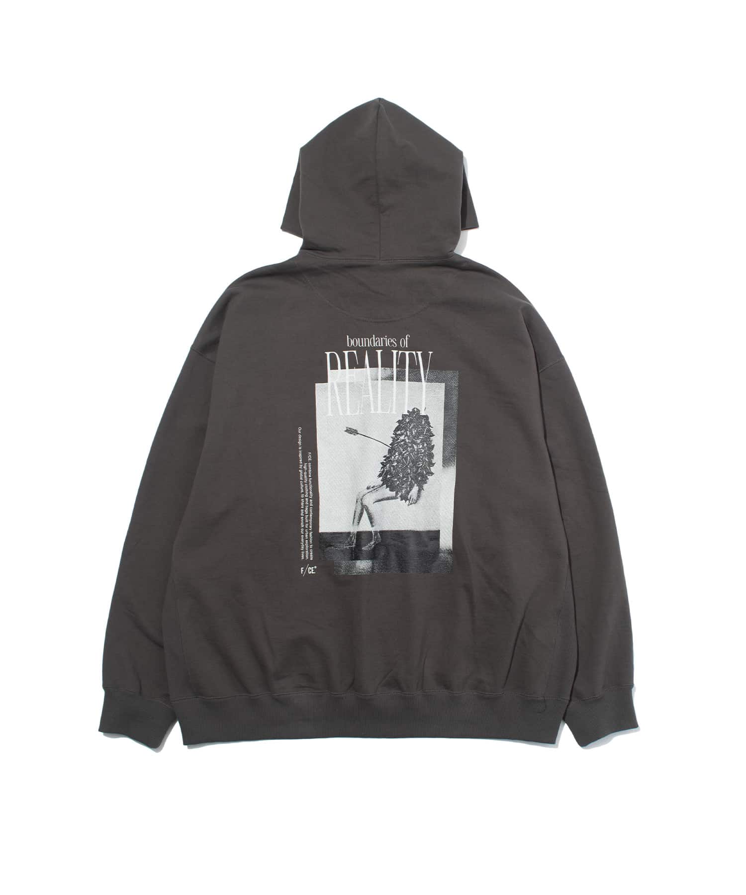 F/CE. HIDDEN IDENTITY BY M.ENOMOTO HOODY TYPE-B / エフシーイー ヒドゥン アイデンティティ バイ M.エノモト フーディー TYPE-B Charcoal M