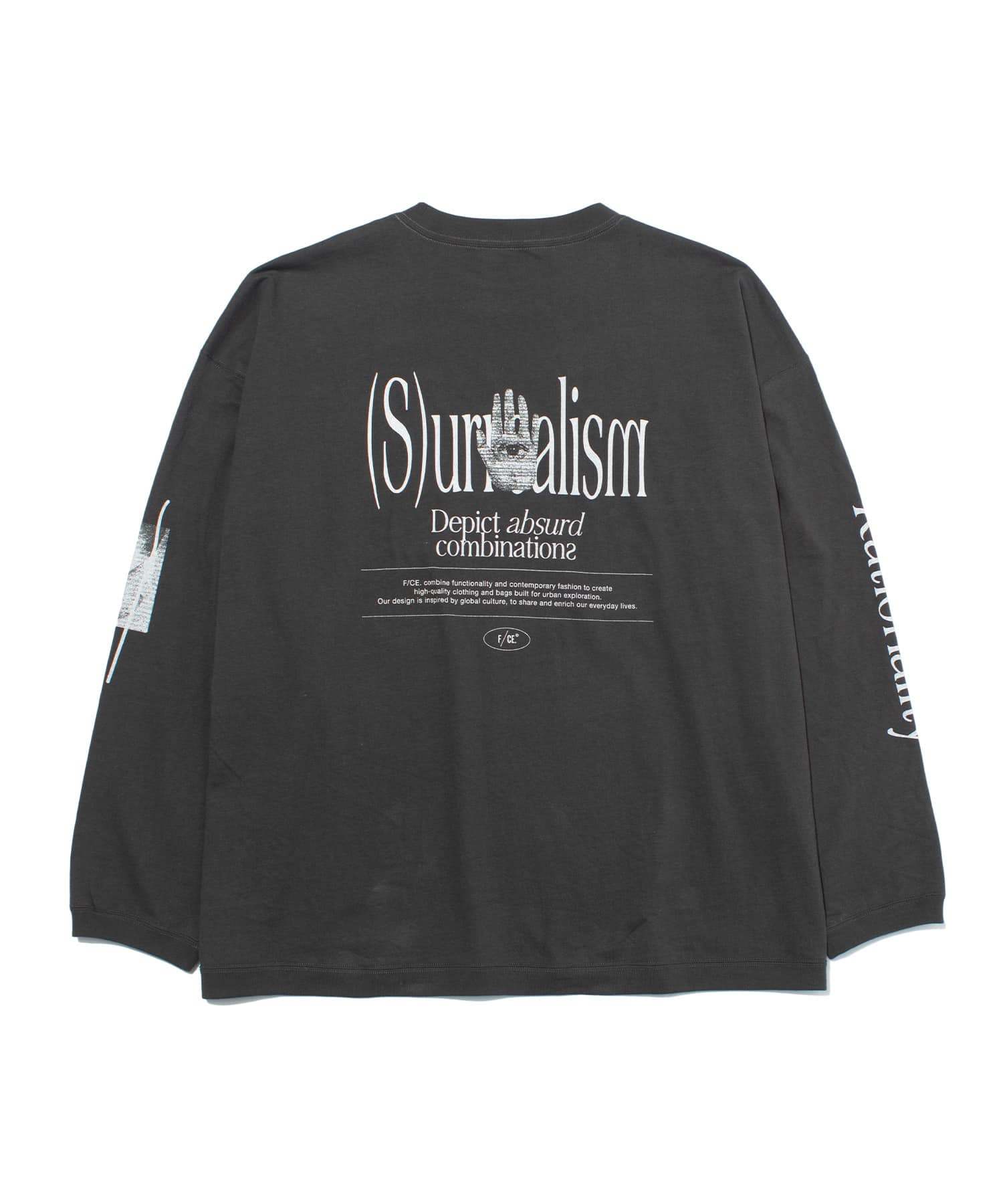 F/CE. HIDDEN IDENTITY BY M.ENOMOTO LS TYPE-A / エフシーイー ヒドゥン アイデンティティ バイ M.エノモト ロングスリーブ タイプA Charcoal M