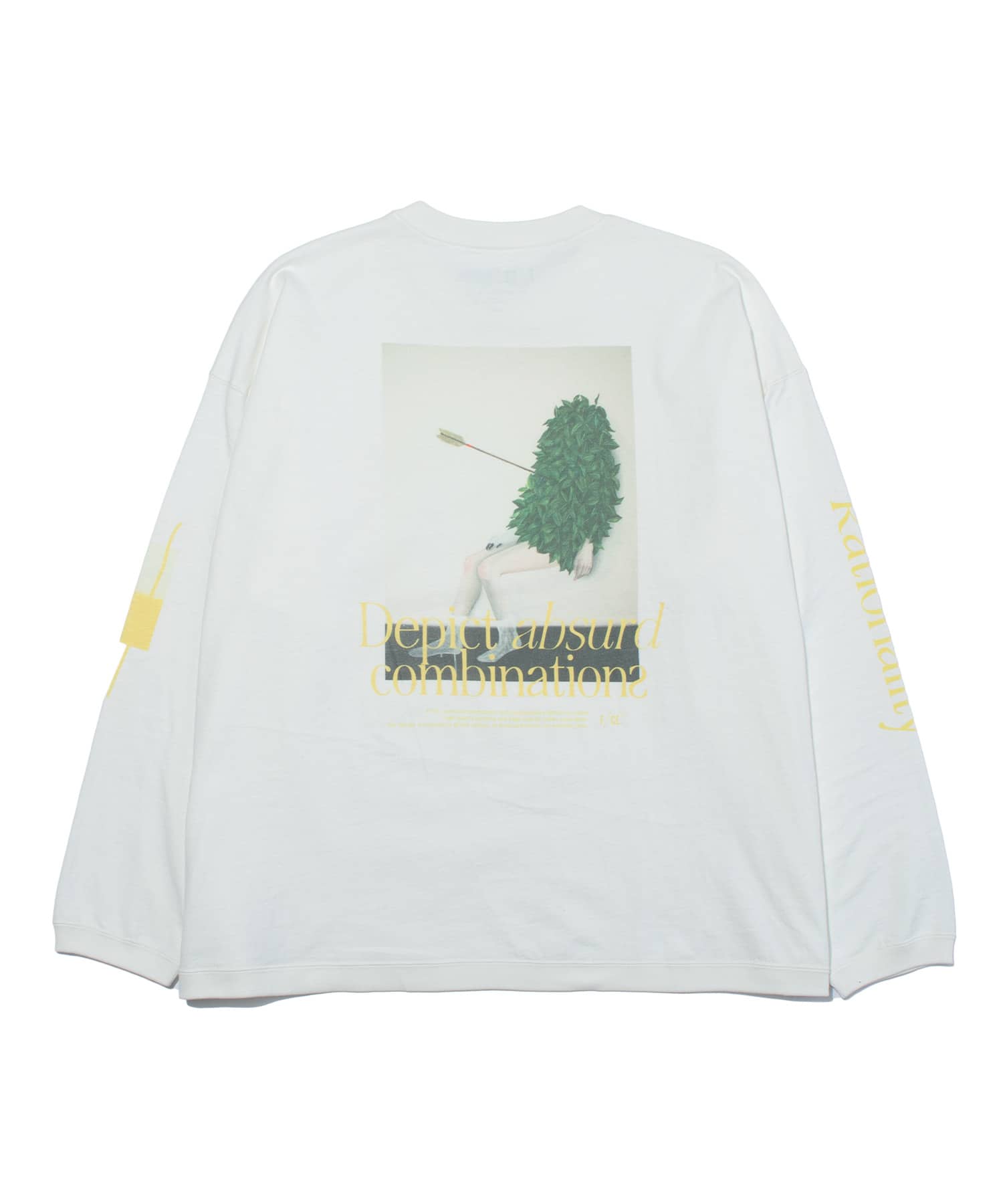 F/CE. HIDDEN IDENTITY BY M.ENOMOTO LS TYPE-B / エフシーイー ヒドゥン アイデンティティ バイ M.エノモト ロングスリーブ タイプB White L