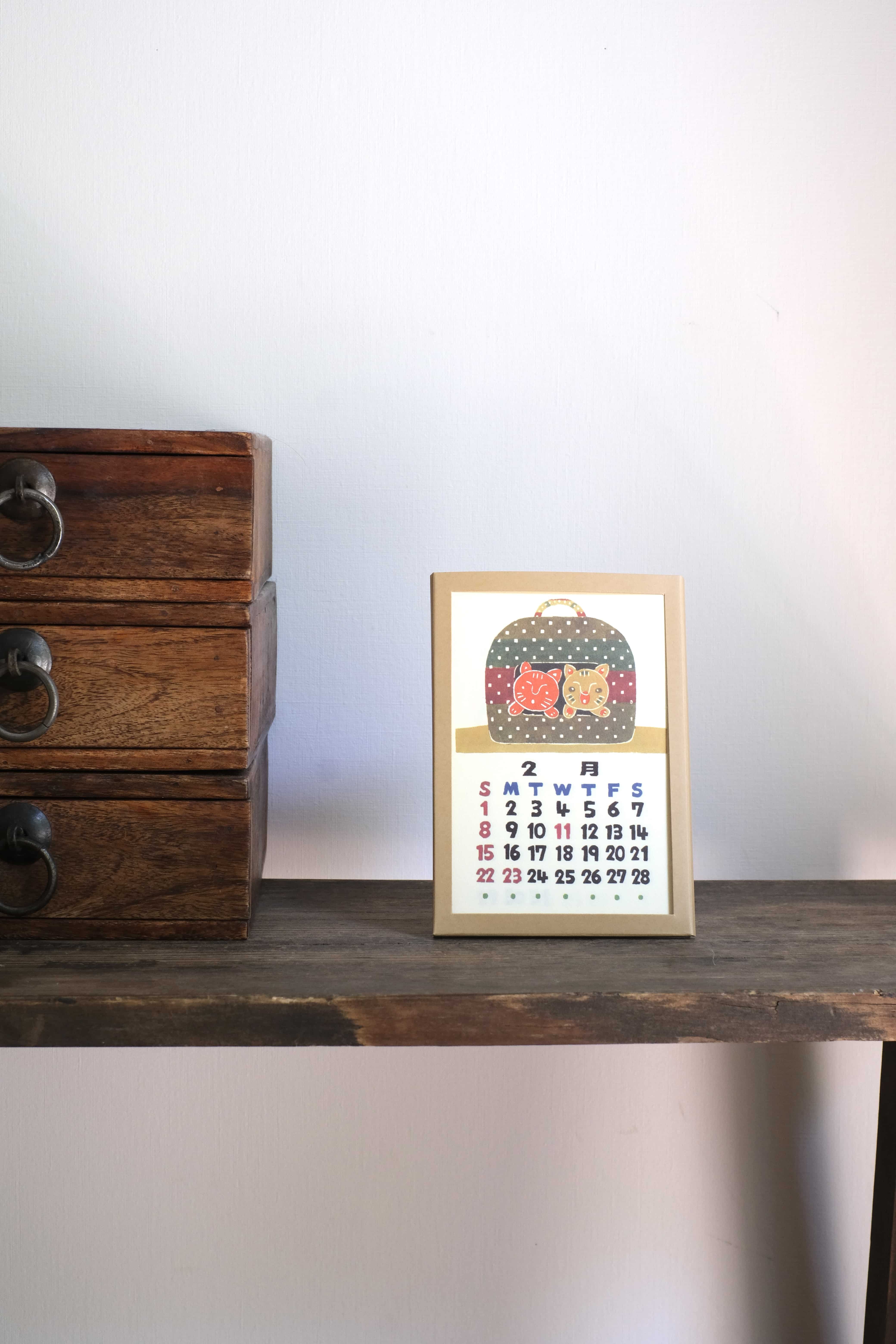 小田中耕一カレンダー 2026