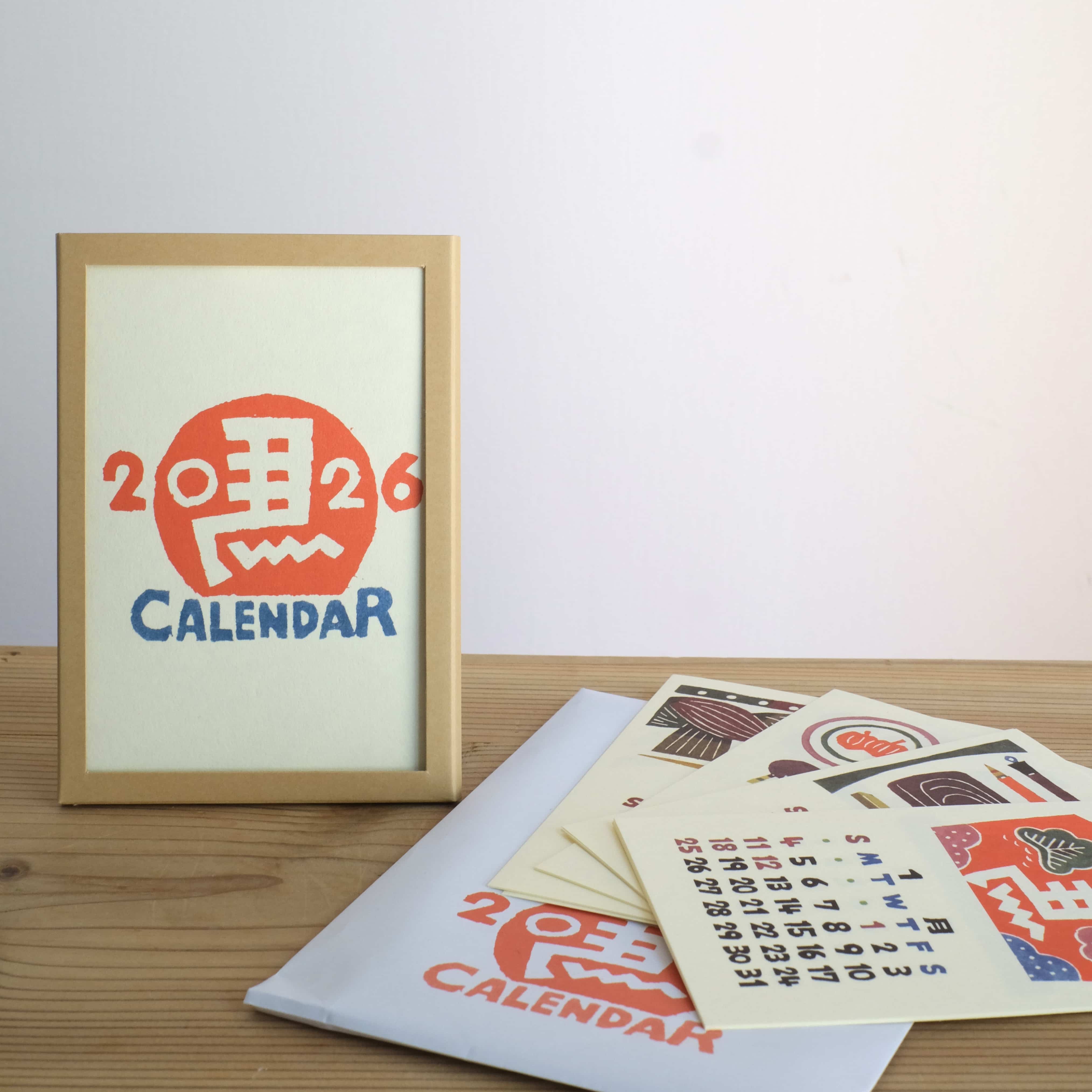 小田中耕一カレンダー 2026