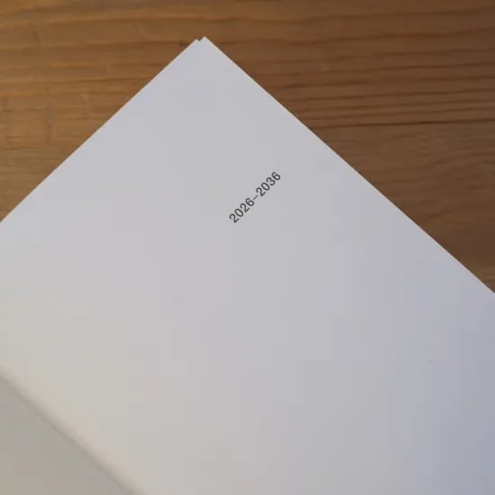 10年メモ　2026年版 コットンブラック