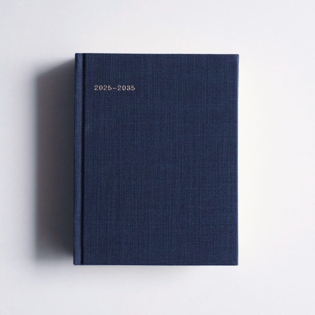 10年メモ　2025年版 ネイビー