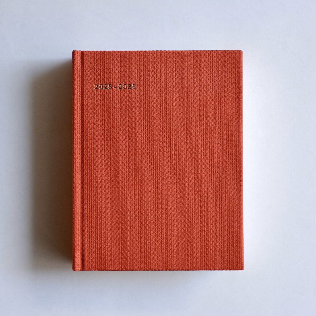 10年メモ　2025年版 ビターオレンジ