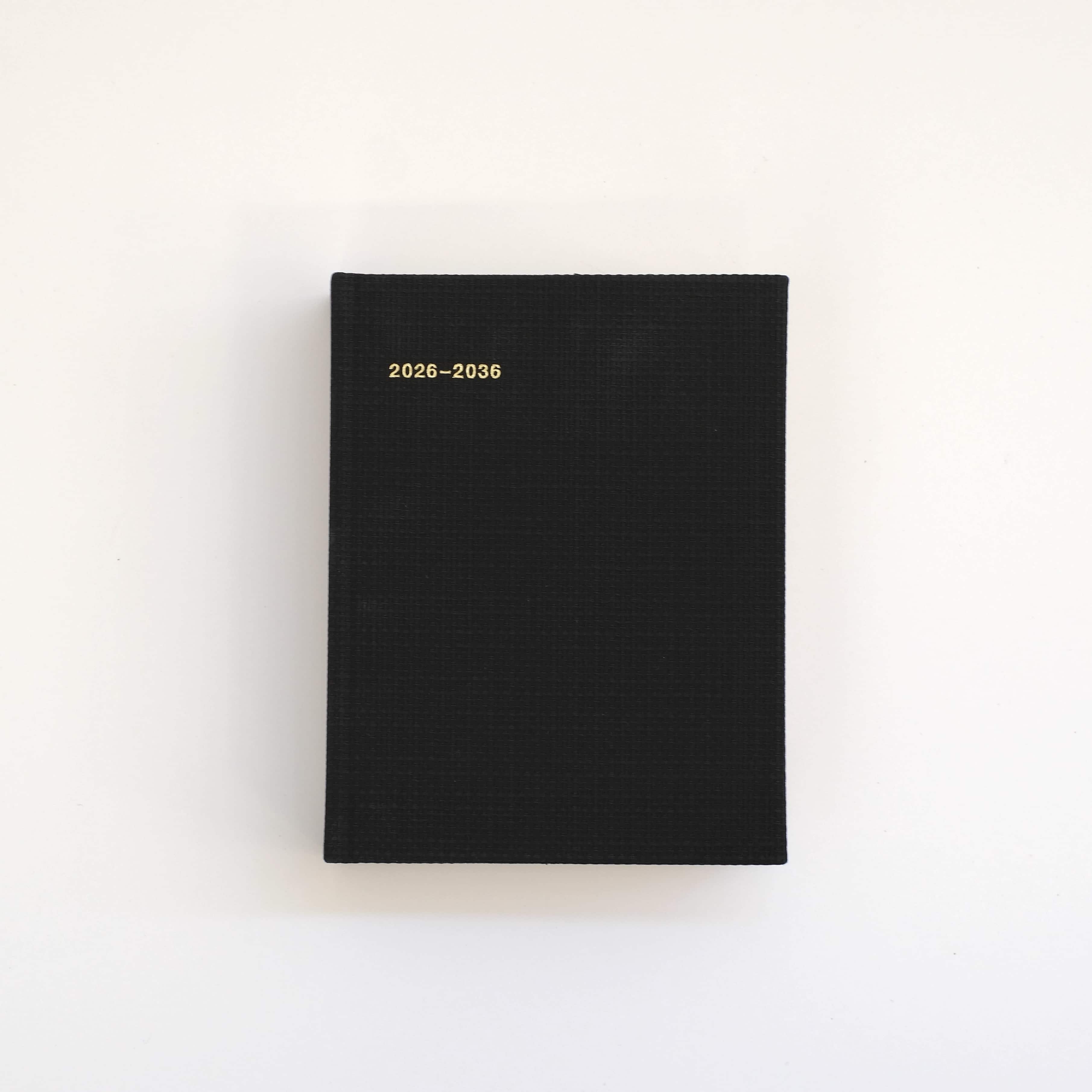 10年メモ　2026年版 コットンブラック