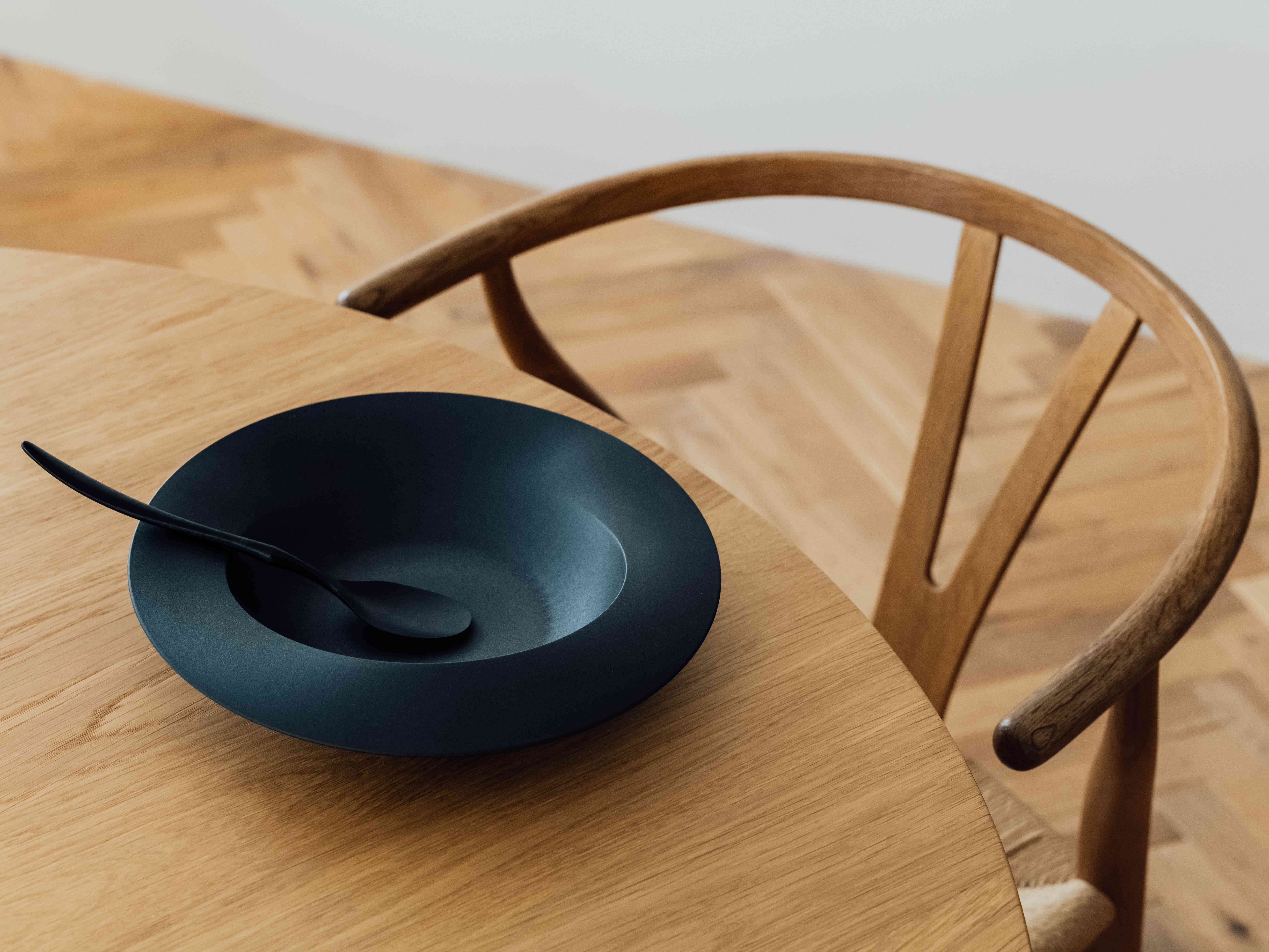 ARAS 深皿スクープ(中) ブラック ブラック