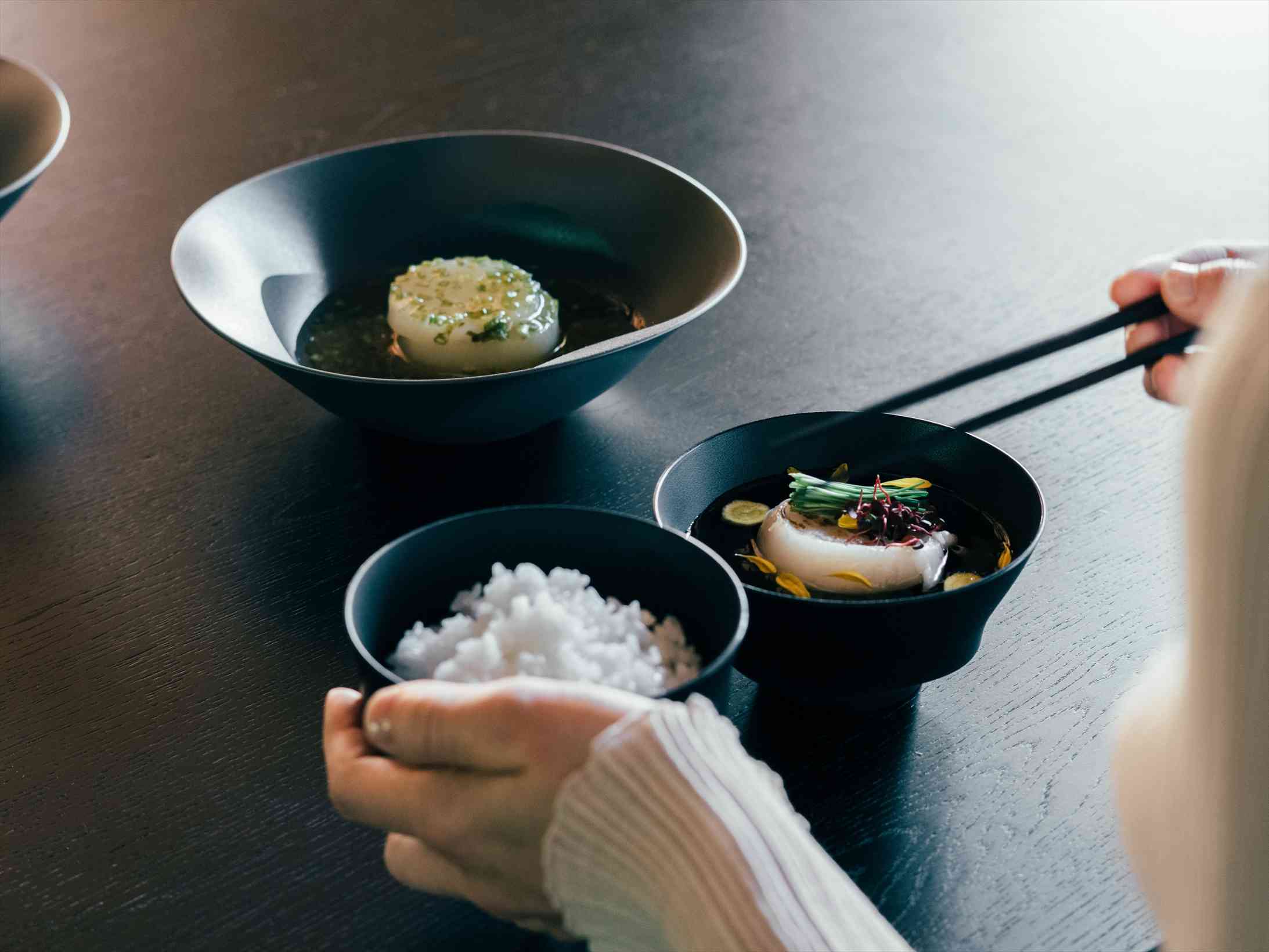 ARAS お茶碗 グレー グレー